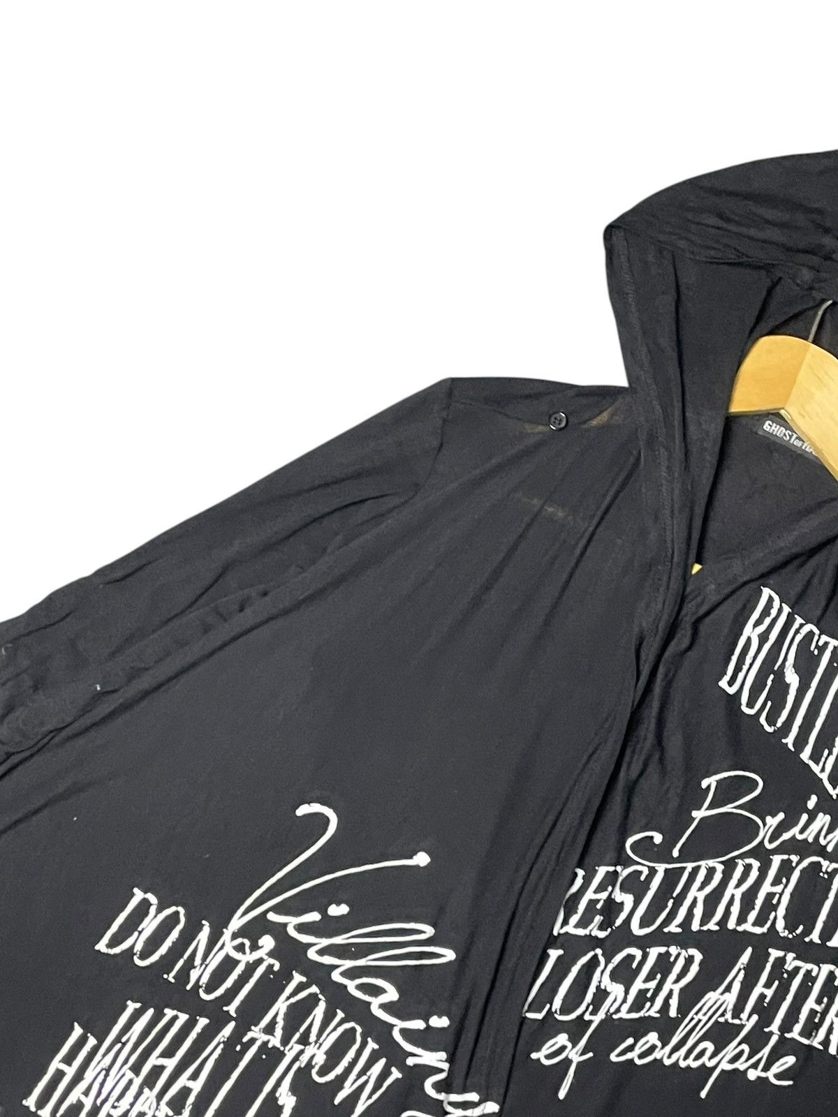 If Six Was Nine × Japanese Brand × Yasuyuki Ishii Ghost of Harlem Hooded Outerwear Cardigan (61) Size US S / EU 44-46 / 1 - 5 Thumbnail