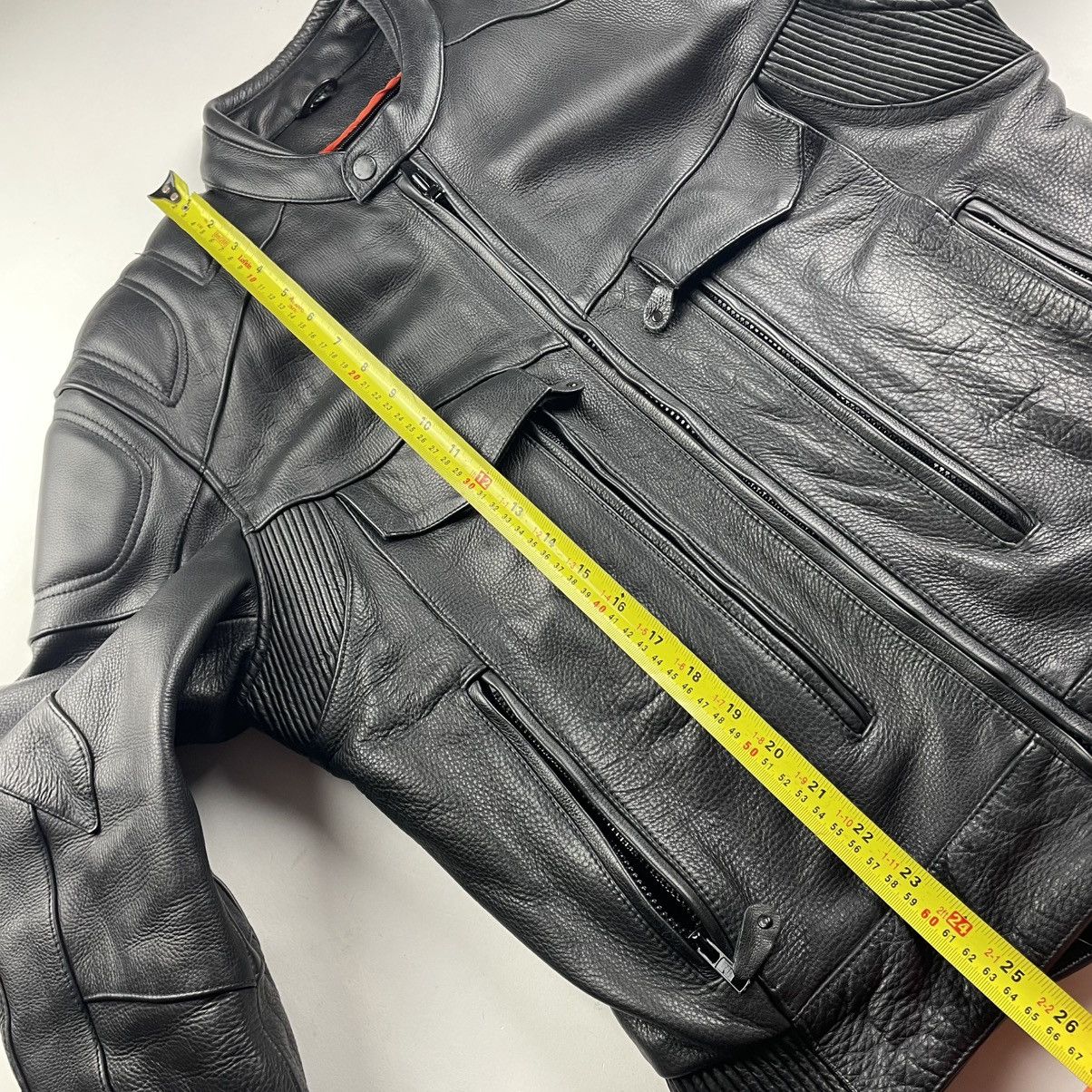 Other Milwaukee Leather Jacket Mens L Black Motorcycle Biker Thick Size US L / EU 52-54 / 3 - 10 Thumbnail