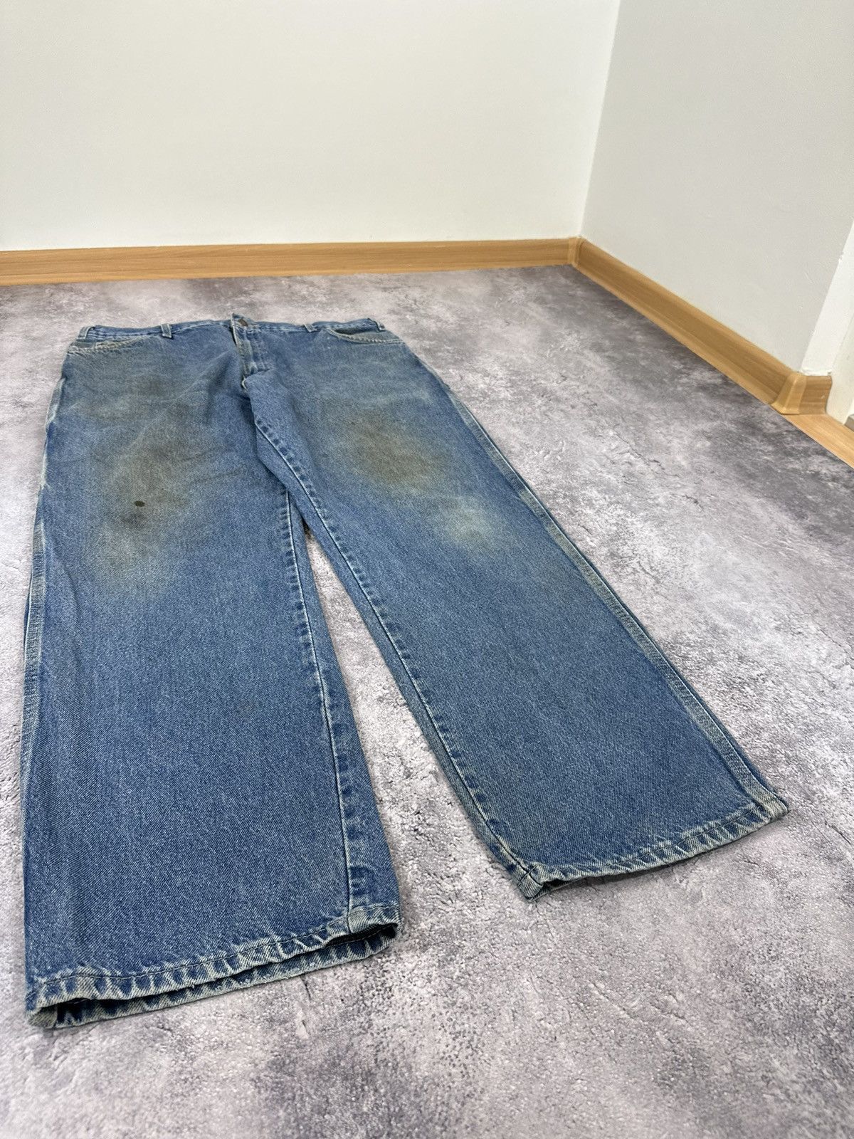 Dickies Vintage Dickies USA Trashed Cargo Carpenter Opium Work Pants Size US 38 / EU 54 - 8 Thumbnail