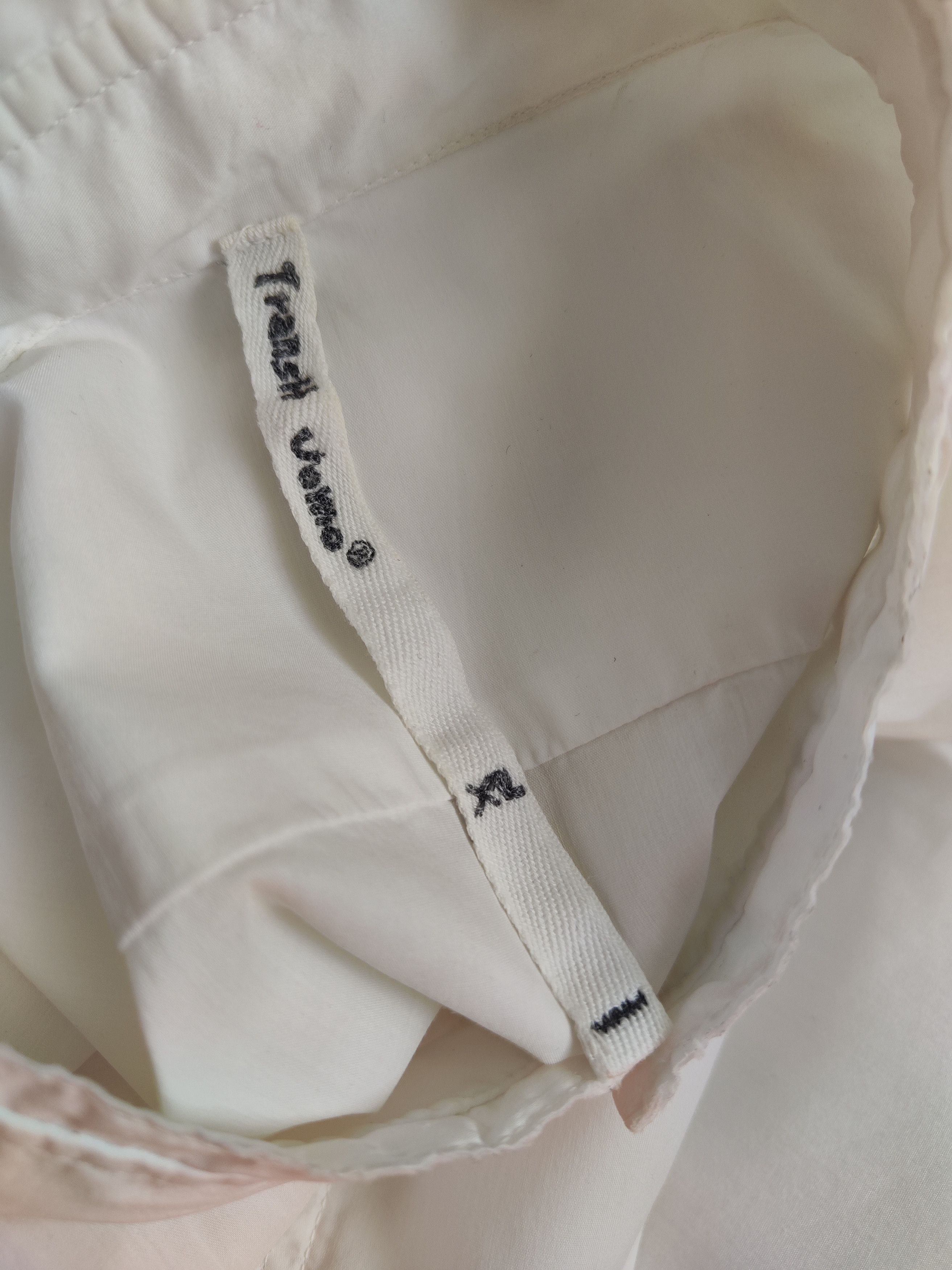Transit Uomo Stand-up collar shirt.Like Yohji Yamamoto or Elena Dawson Size US XL / EU 56 / 4 - 6 Thumbnail