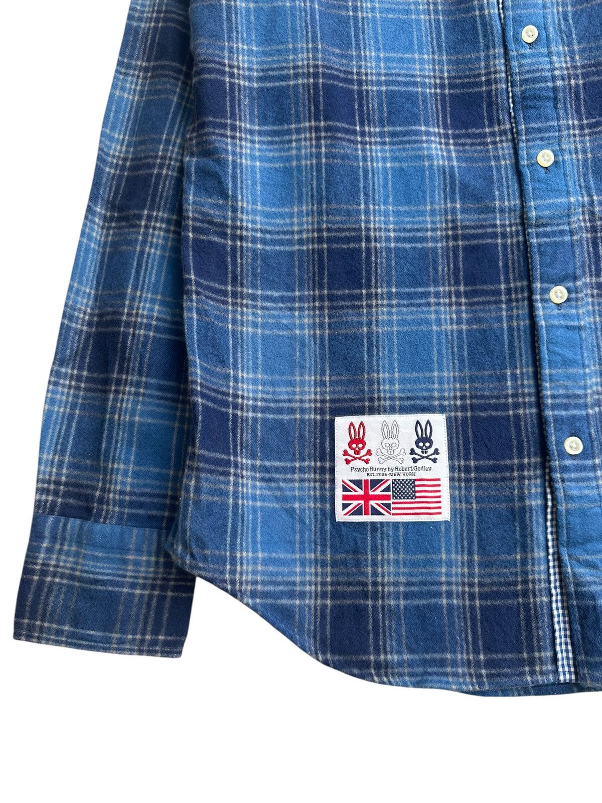 Psycho Bunny Psycho Bunny check Plaid Flannel shirt Size US M / EU 48-50 / 2 - 6 Thumbnail