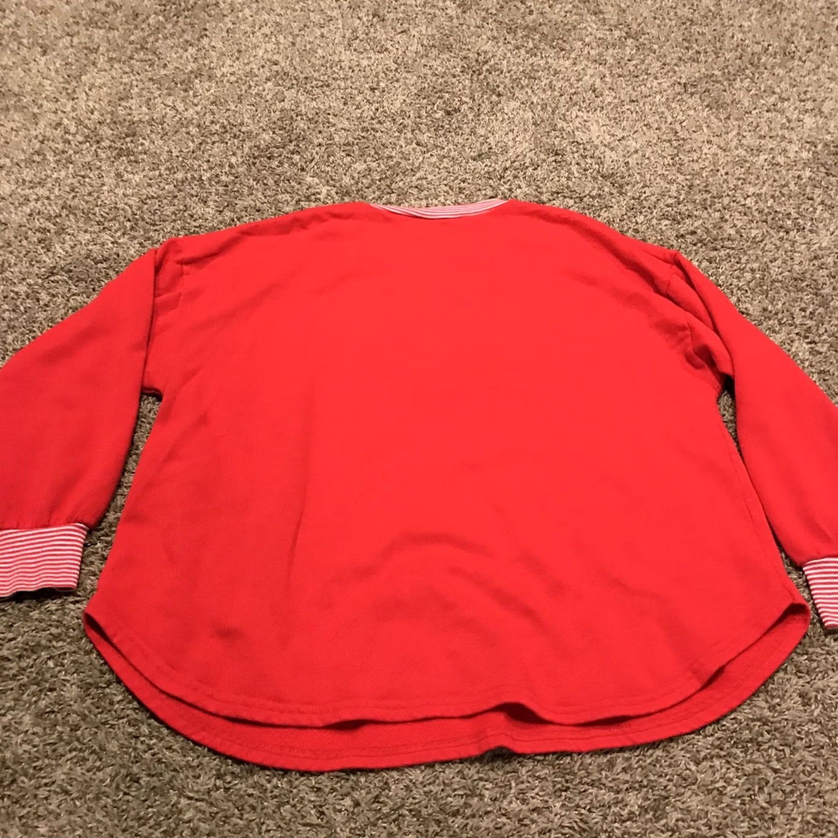 Disney VINTAGE Disney Mickey Mouse Sweater Womens XL Red Cotton Blend Knit Pullover Crew Neck Long Sleeve Adult Womens 27” 24” Chest B9 Size XL / US 12-14 / IT 48-50 - 5 Thumbnail