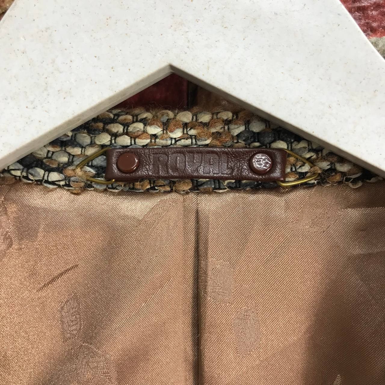 Japanese Brand GOLDEN TWEED GENUINE ROYAL TOKYO TWEED KNITTED COAT Size US M / EU 48-50 / 2 - 11 Thumbnail