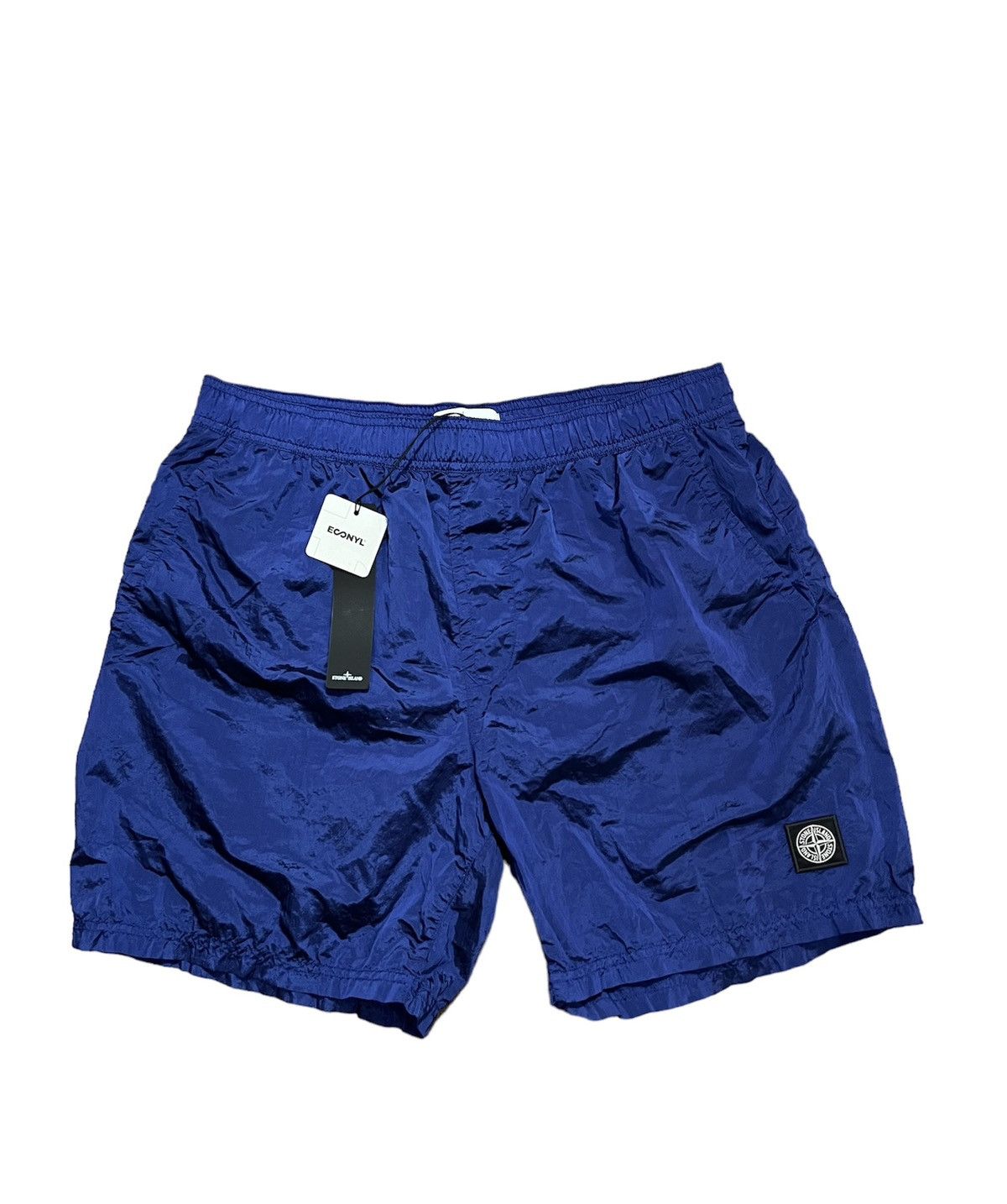 Image of 300$ Stone Island Nylon Metal Swim Shorts/Stone Island in Navy, Men's (Size 36)