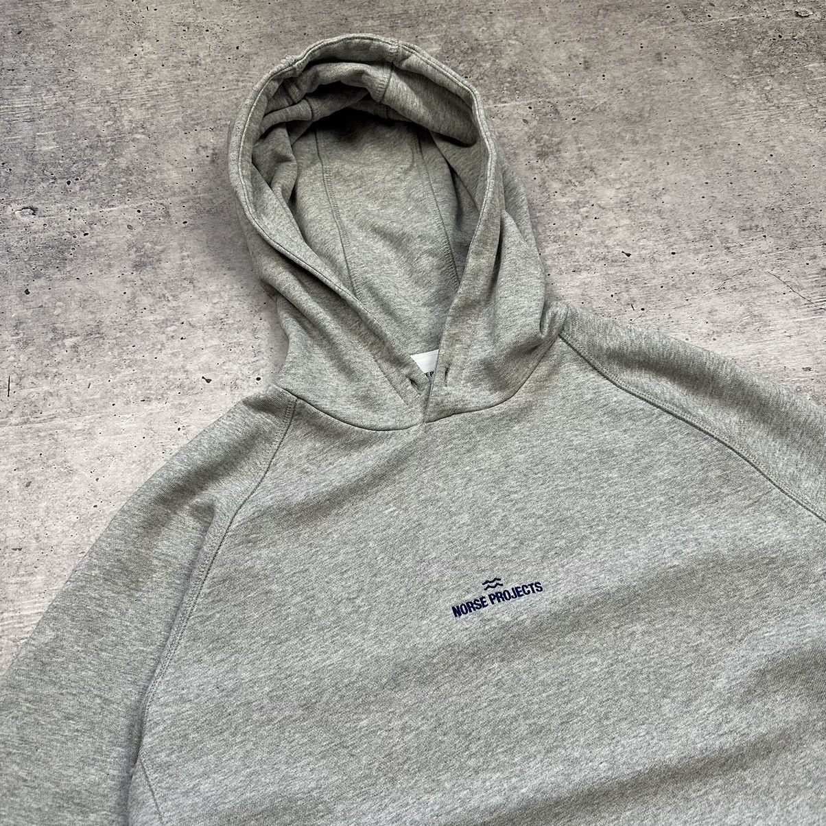 Japanese Brand × Norse Projects Norse Projects Hoodie Center Logo Gray Men’s Size L Size US L / EU 52-54 / 3 - 2 Thumbnail
