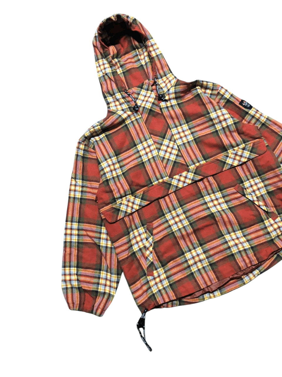 Japanese Brand 1998 Nagano Olimpic Japan Tartan Anorak Jacket Size M / US 6-8 / IT 42-44 - 7 Thumbnail