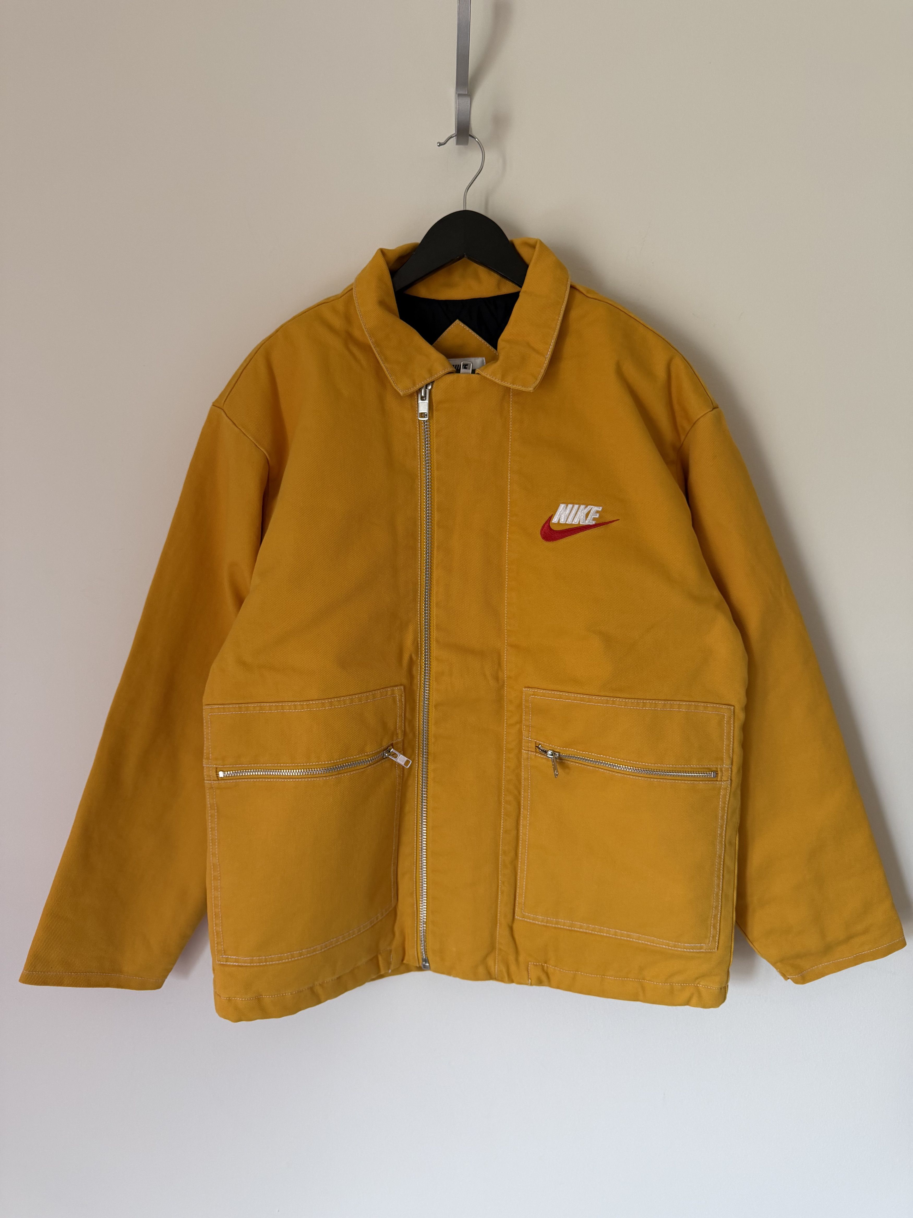 Nike × Supreme Supreme Nike Double Zip Quilted Work Jacket FW18