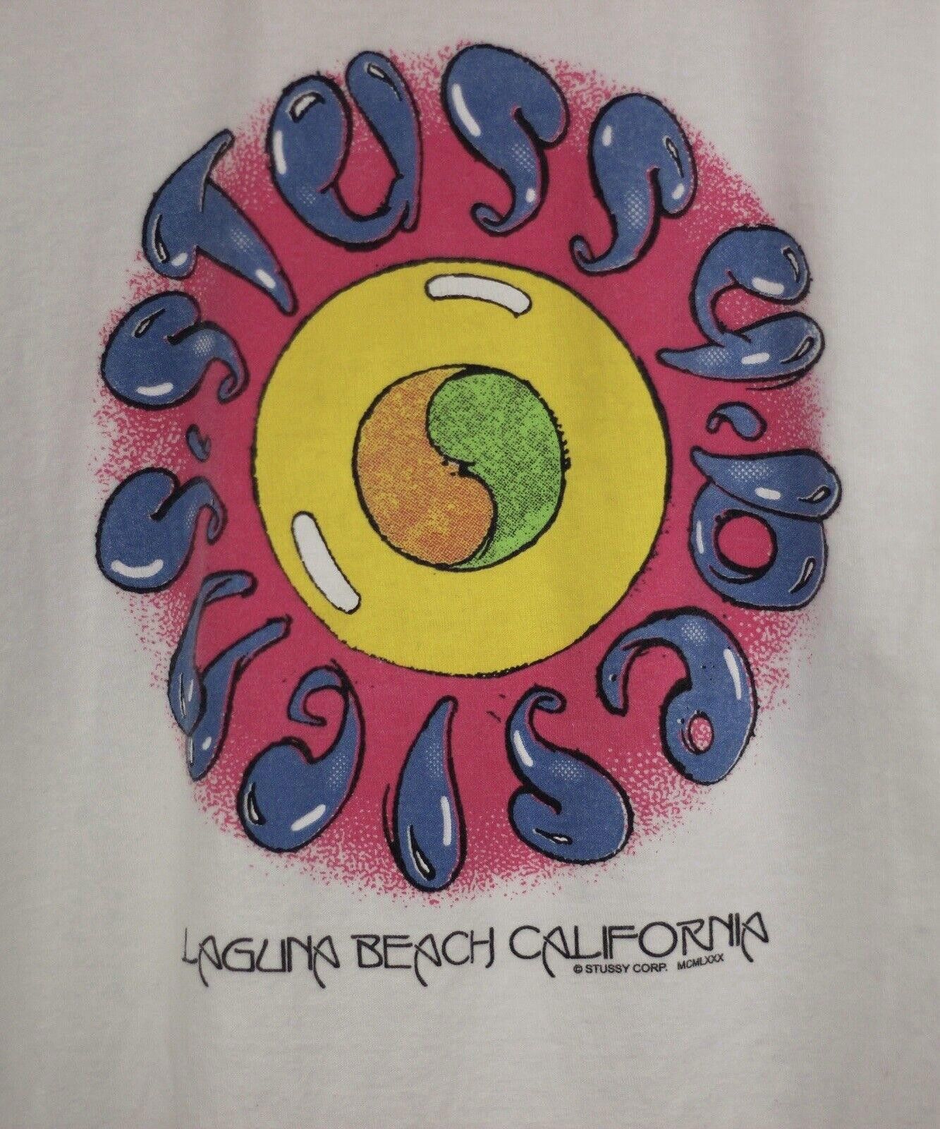 Stussy Stussy Yin Yang Laguna Beach Longsleeve Shirt Size M RARE Size US M / EU 48-50 / 2 - 3 Thumbnail