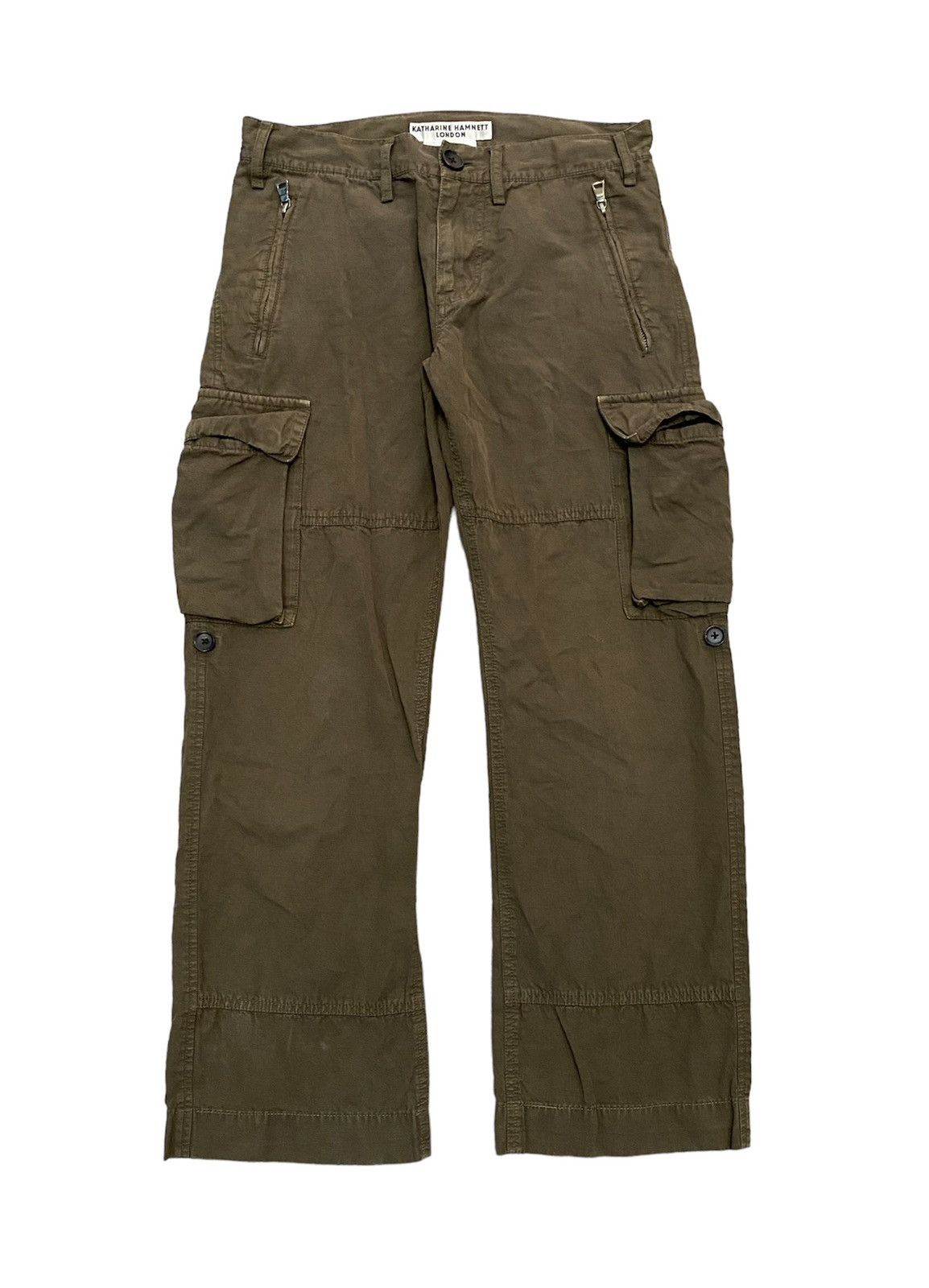 Katharine Hamnett London Vtg Katharine Hamnett London multipocket cargos pants Size US 30 / EU 46 - 1 Thumbnail