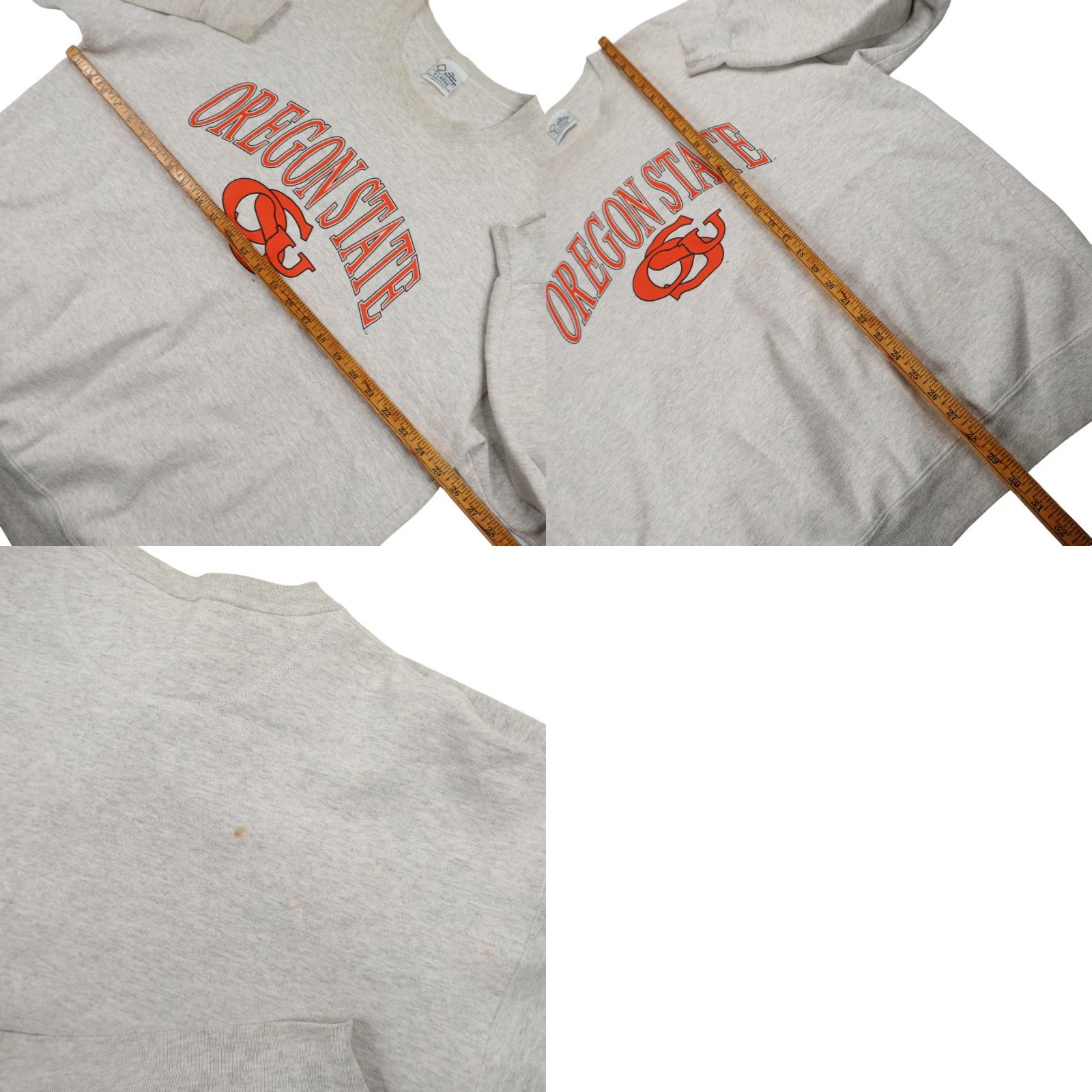 Vintage VINTAGE Oregon State Beavers Mens XL Graphic Sweatshirt Gray Size US XL / EU 56 / 4 - 8 Thumbnail