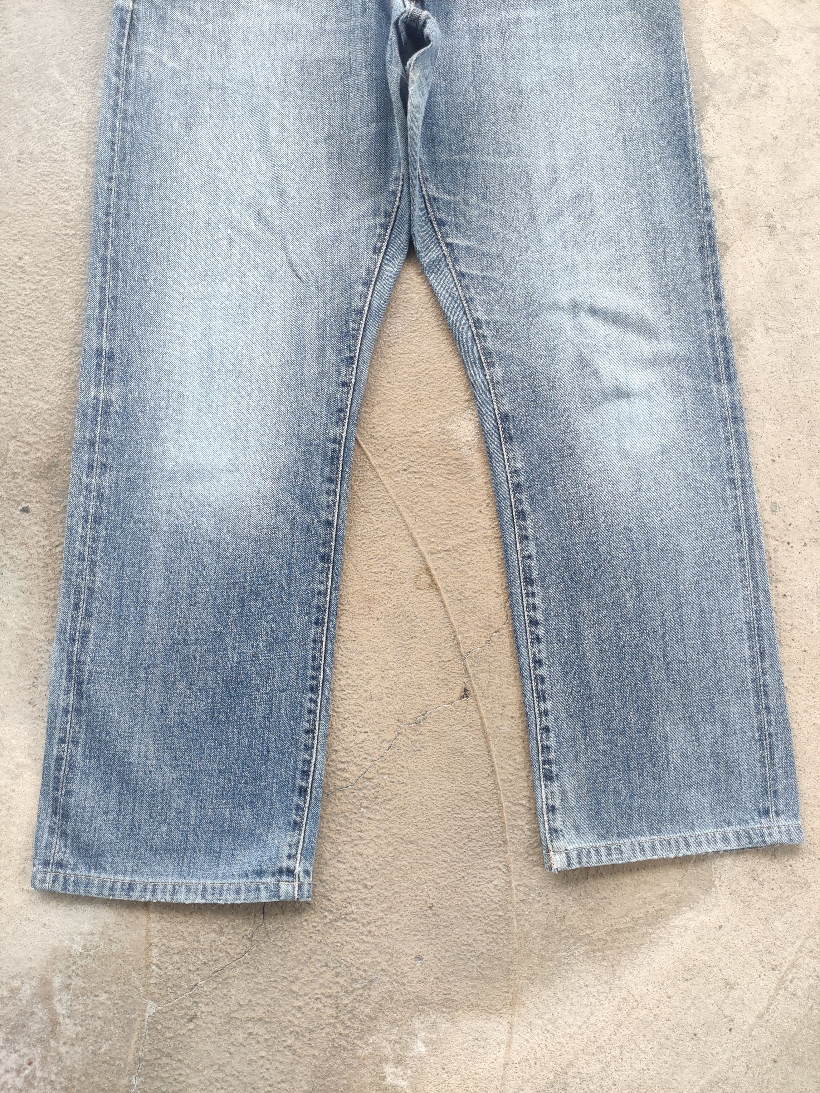 Japanese Brand Vintage Japanese Jean Distressed Faded Denim Size US 34 / EU 50 - 4 Thumbnail
