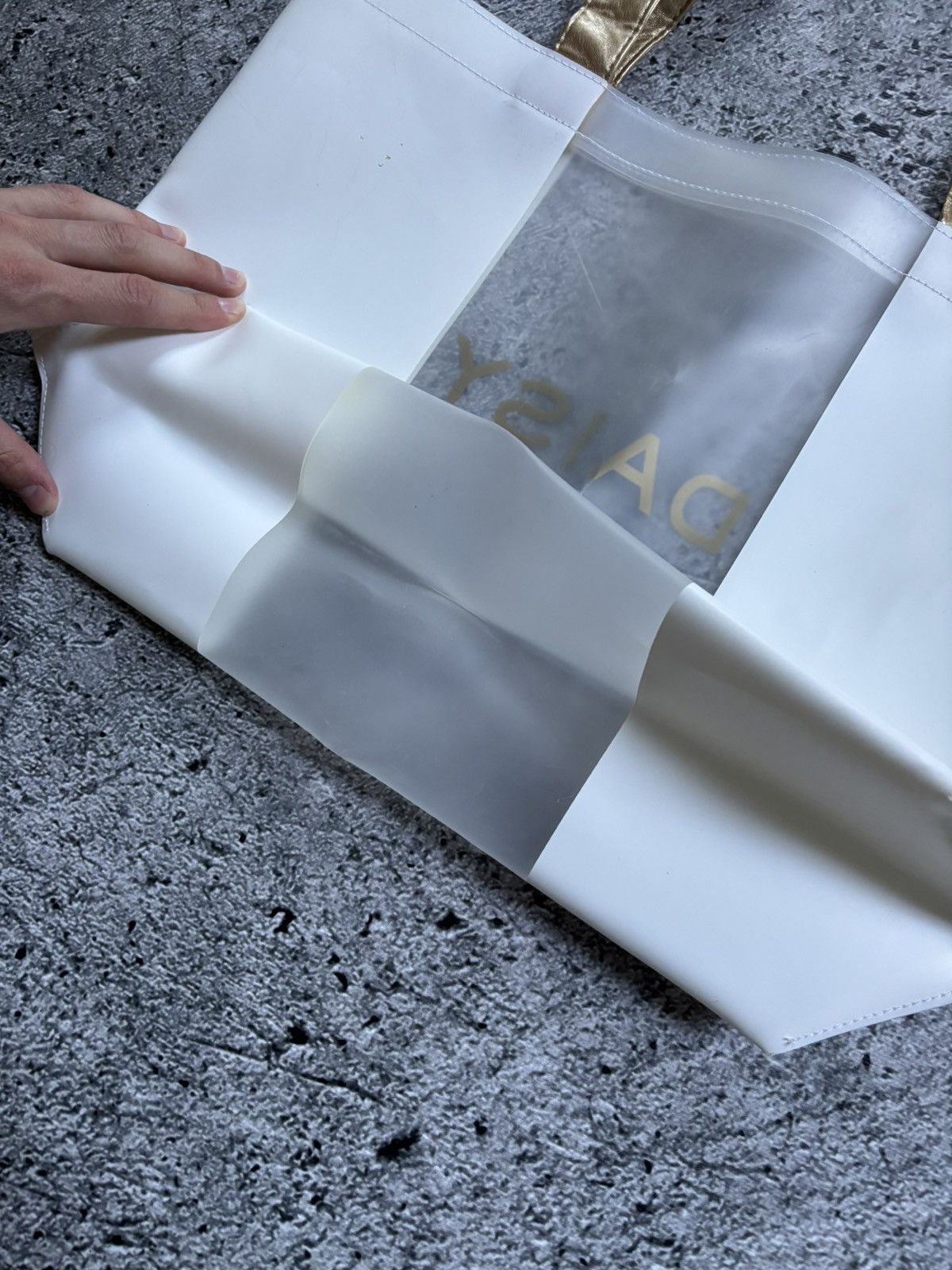 Marc Jacobs marc jacobs daisy tote bag gold white glamour Size ONE SIZE - 11 Thumbnail