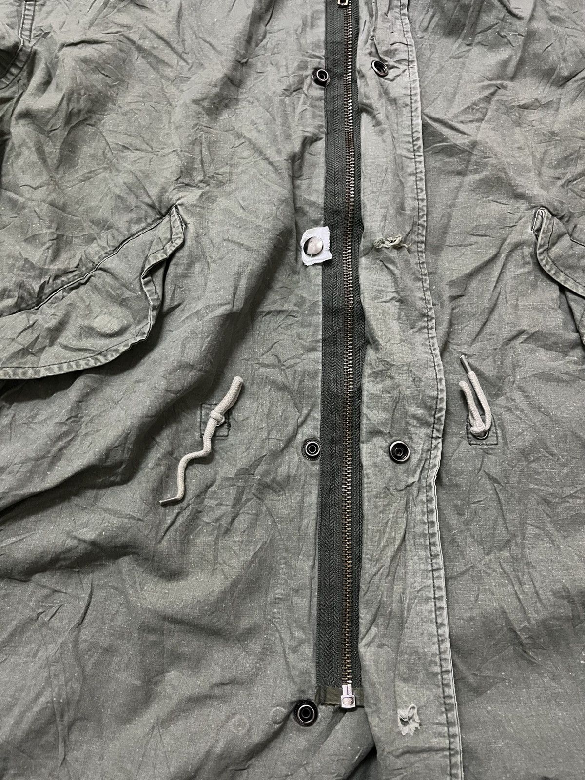 Vintage DISTRESSED Houston Japan 5409M M-51 Fishtail Parka Sun Faded Size US L / EU 52-54 / 3 - 5 Thumbnail