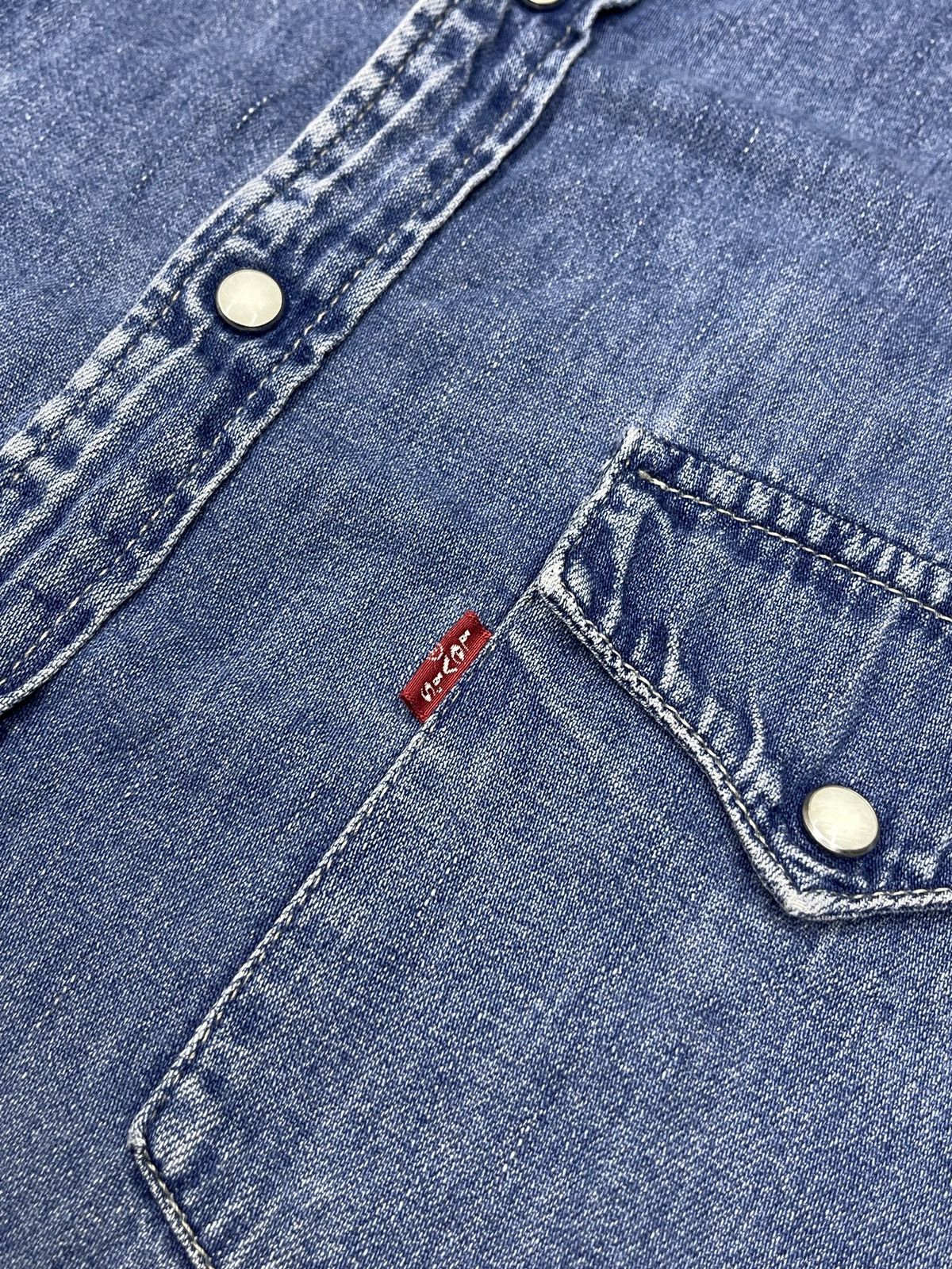 Levi's Vintage Levis Strauss Denim Shirts Button Blue Y2K Size L Size US L / EU 52-54 / 3 - 5 Thumbnail