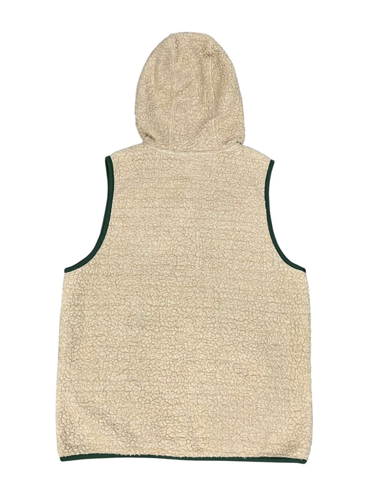 Native Vintage TITICACA Serape Stripe Faux Sherpa Hoodie Vest Size US M / EU 48-50 / 2 - 3 Thumbnail