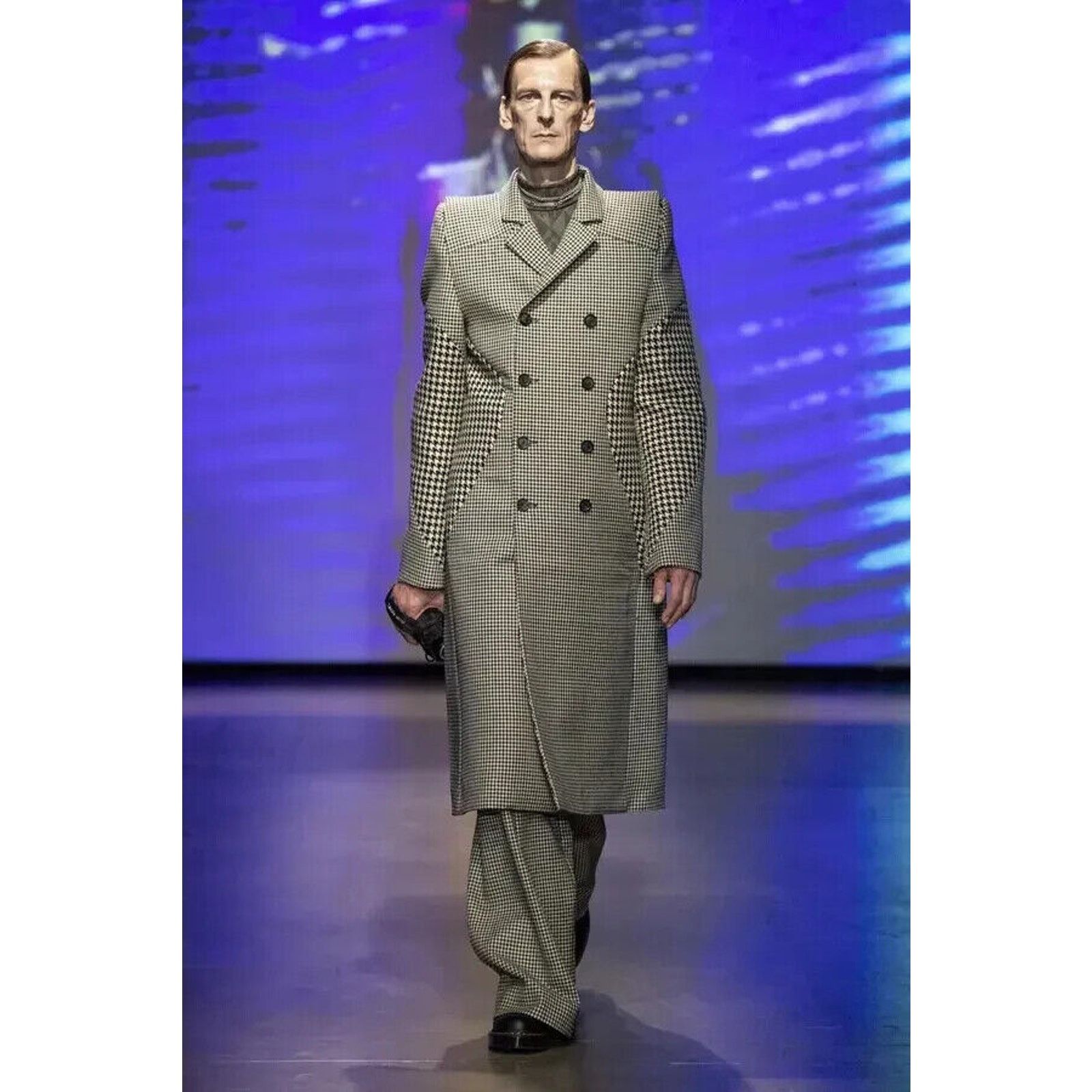 Marine Serre FW20 Marine Serre Houndstooth Check Wool Trousers Size XS Size US 28 / EU 44 - 7 Thumbnail