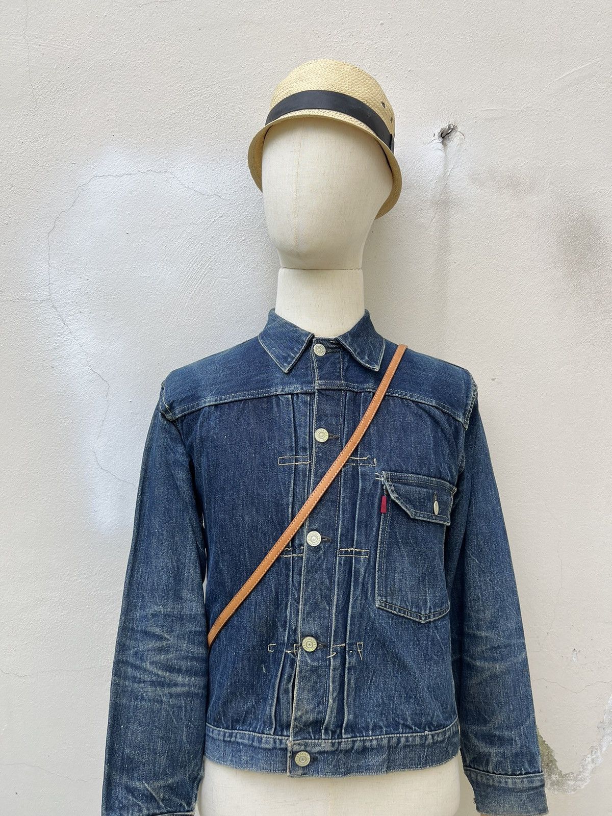 KEITAMARUYAMA Vintage Keita Maruyama Patina Leather Mini Sling Bag Size ONE SIZE - 4 Thumbnail