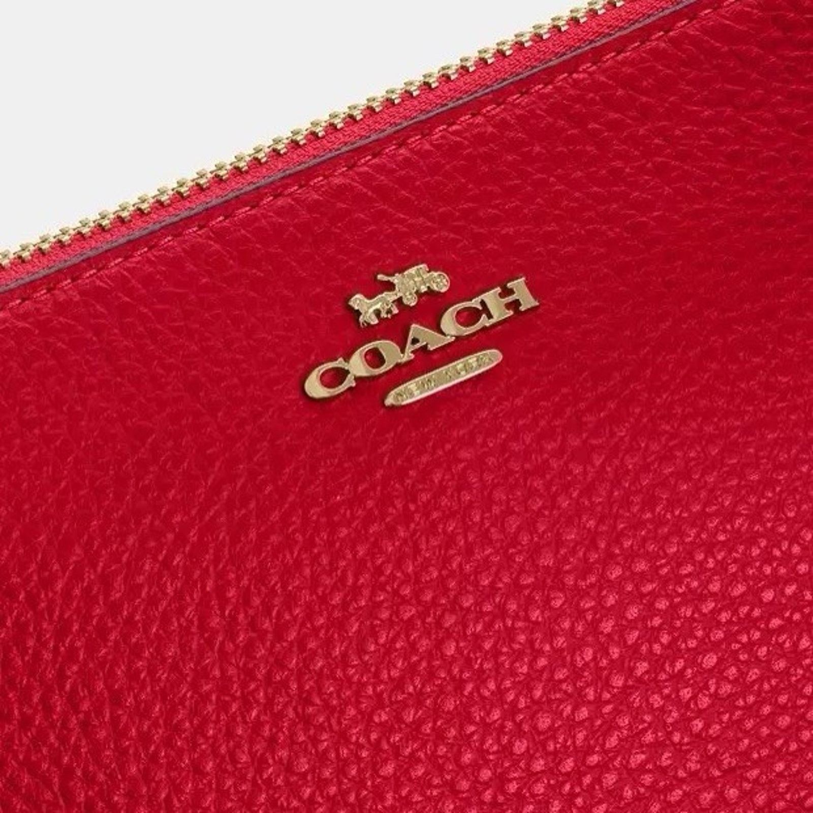 Coach NWT Coach Nolita 19 Bag Handbag Leather Gold/Carnation CBQ88 Size ONE SIZE - 12 Thumbnail