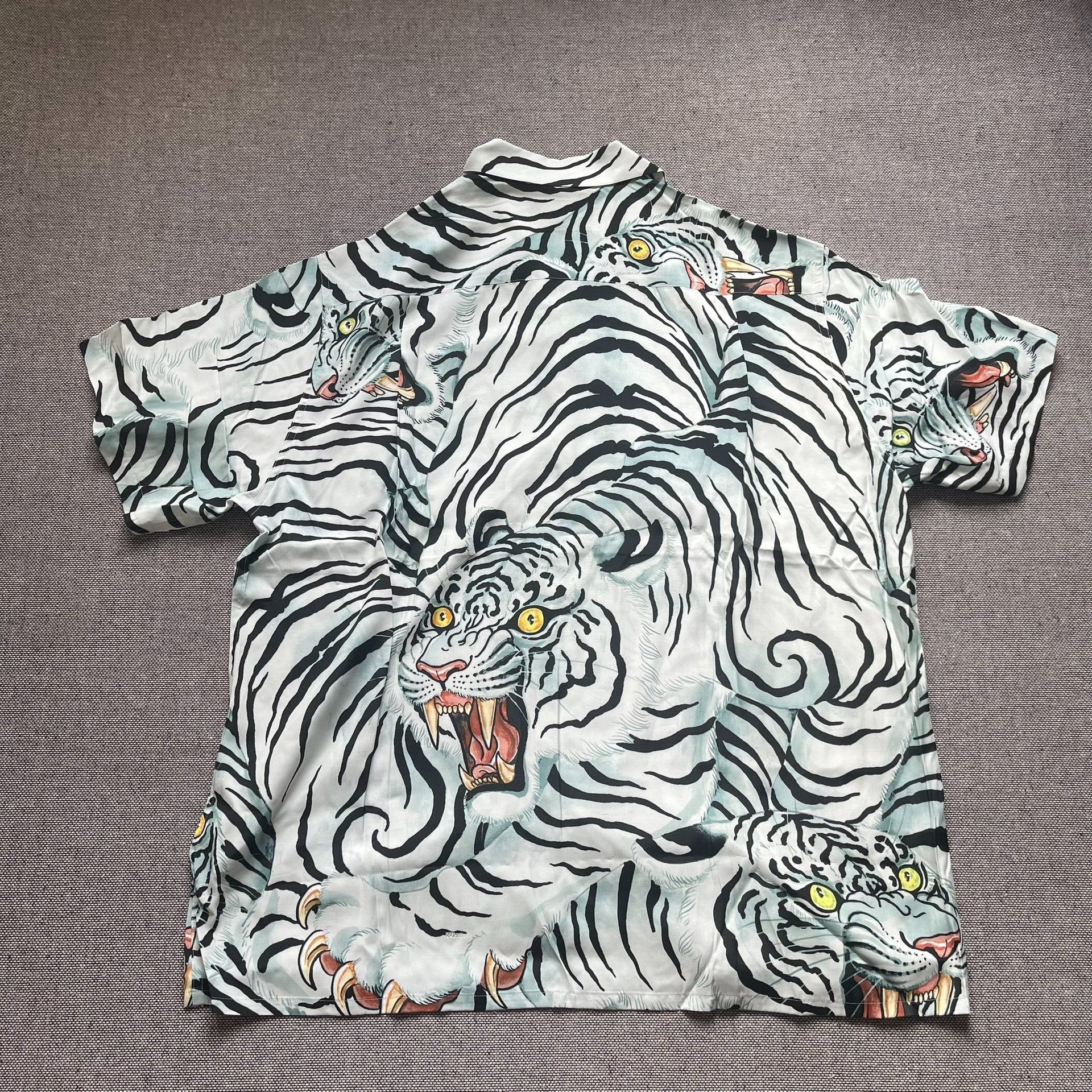 Wacko Maria Wacko Maria x Tim Lehi White Hawaiian Shirt Size US XL / EU 56 / 4 - 1 Thumbnail