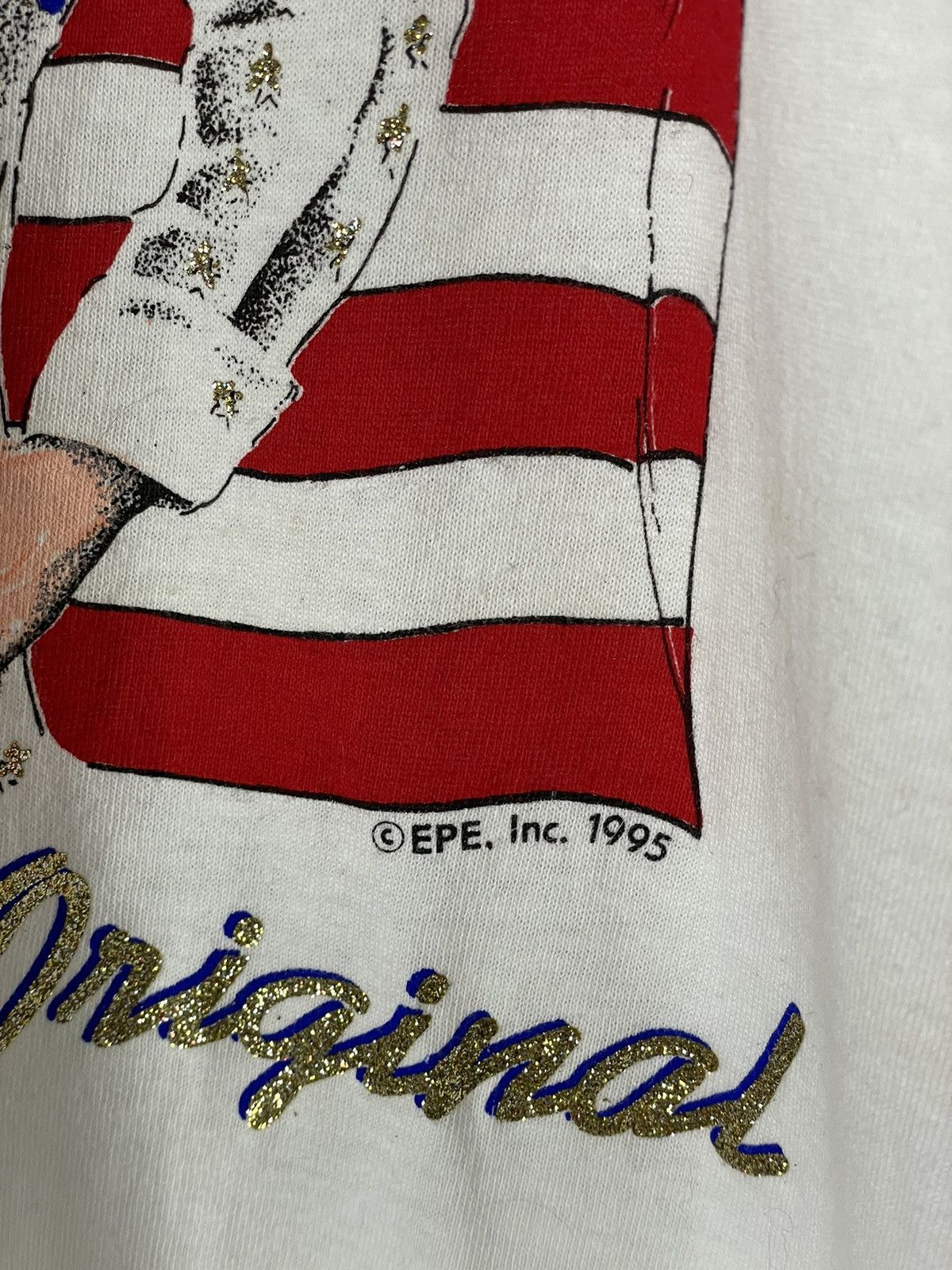 Band Tees × Vintage Vintage 1990 ELVIS PRESLEY Pop Band T Shirt Made In USA Size US L / EU 52-54 / 3 - 6 Thumbnail
