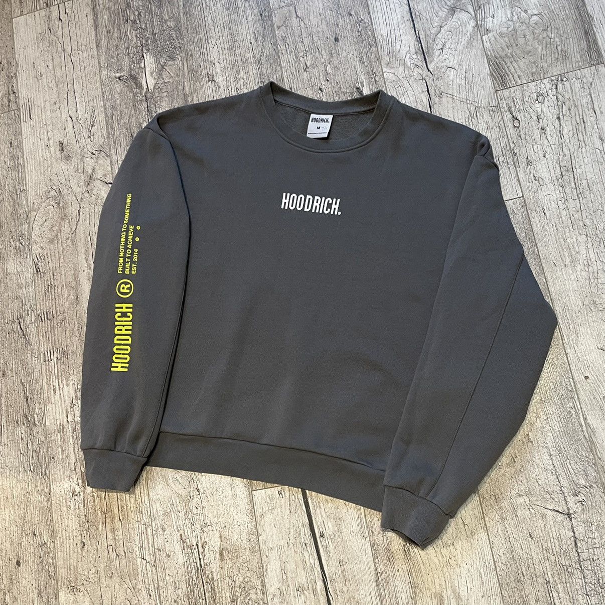 Hoodrich × Other Hoodrich Grey crewneck knitwear hoodie t-shirt streaetwear Size US M / EU 48-50 / 2 - 1 Thumbnail