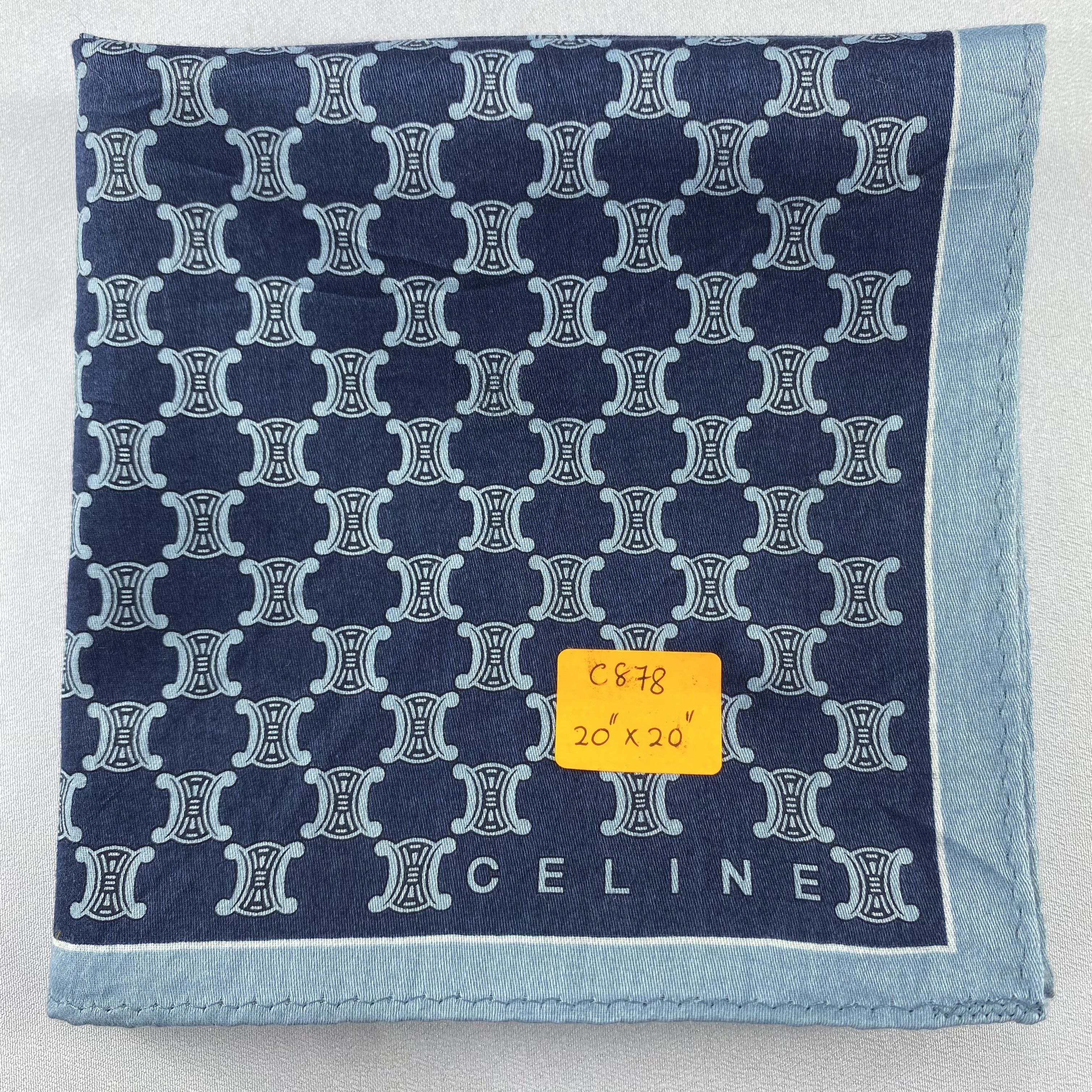Celine Celine Handkerchief / Bandana / Neckerchief C878 Size ONE SIZE - 7 Thumbnail