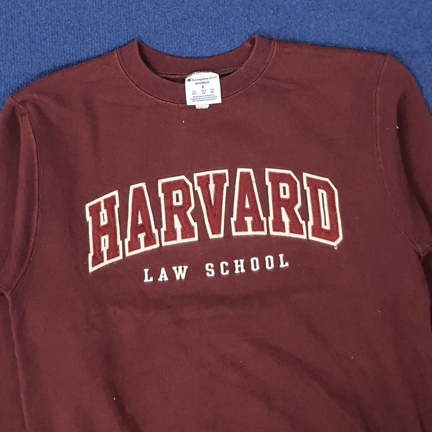 Champion Vintage Champion HARVARD Law School USA Sweatshirt C257N29 Size US S / EU 44-46 / 1 - 2 Thumbnail