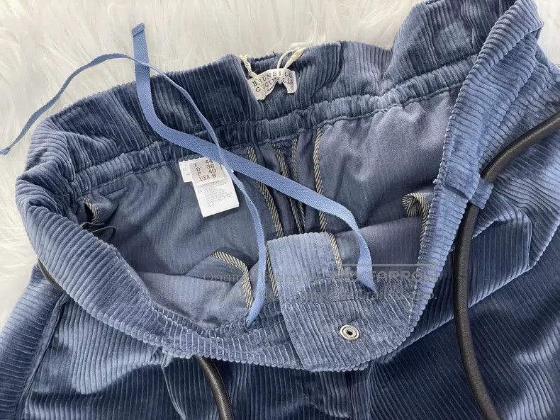 Brunello Cucinelli Brunello Cucinelli Blue pants Size 28" / US 6 / IT 42 - 5 Thumbnail