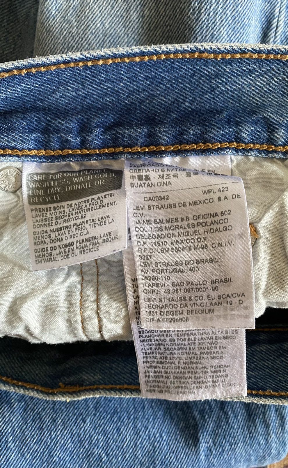 Levi's × Levi's Vintage Clothing Levi’s CT 501 Distressed Denim Jeans Size US 28 / EU 44 - 16 Thumbnail