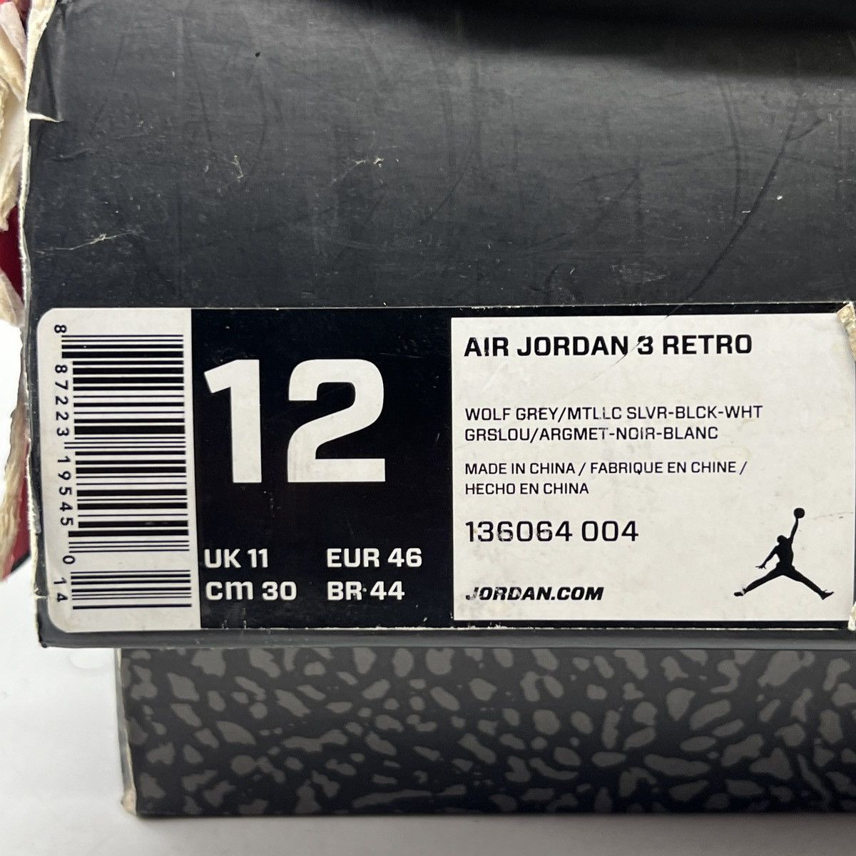 Air Jordan 3 Wolf Grey