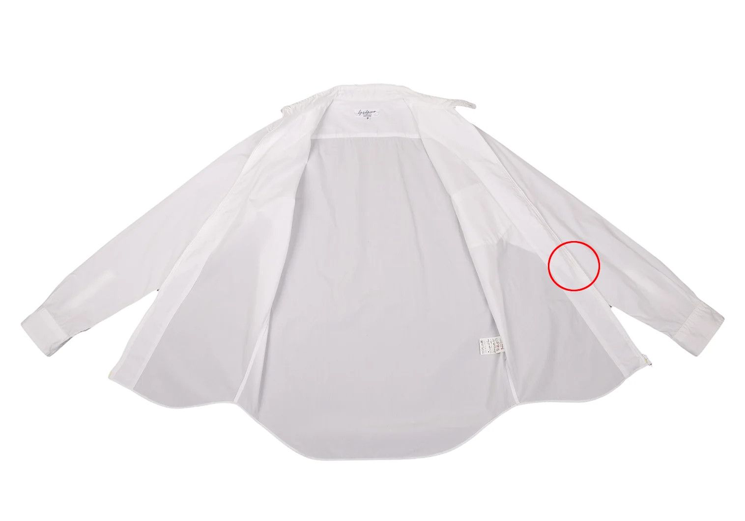 Yohji Yamamoto Yohji Yamamoto Cotton Double Zip Long Sleeve Shirt Size US XS / EU 42 / 0 - 13 Thumbnail