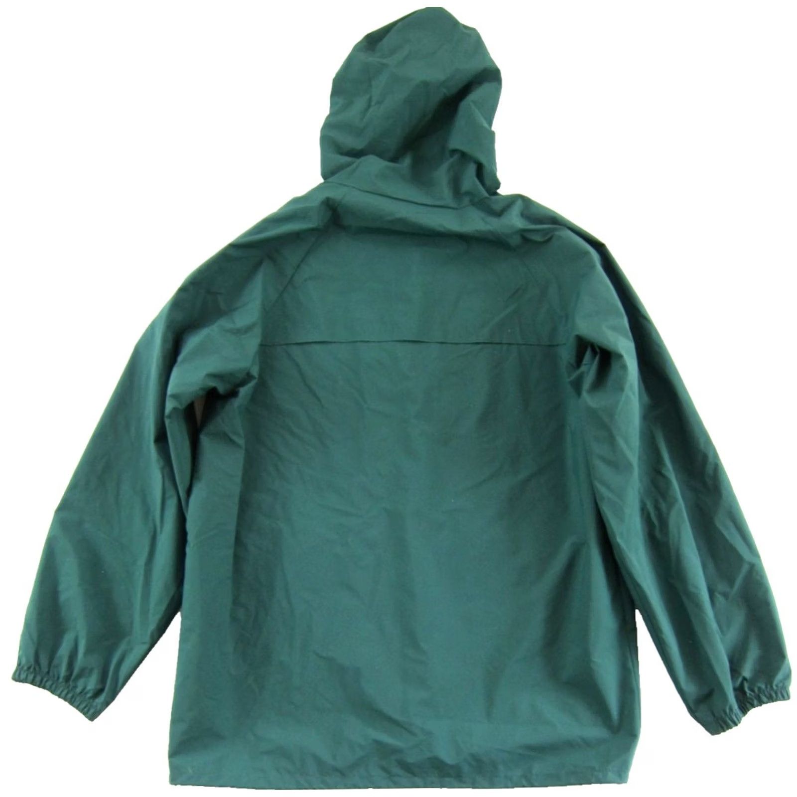 Rains VTG Columbia 100% PVC Rubber Green Marine Hooded Windbreaker Rain Jacket Men M Size US M / EU 48-50 / 2 - 2 Thumbnail