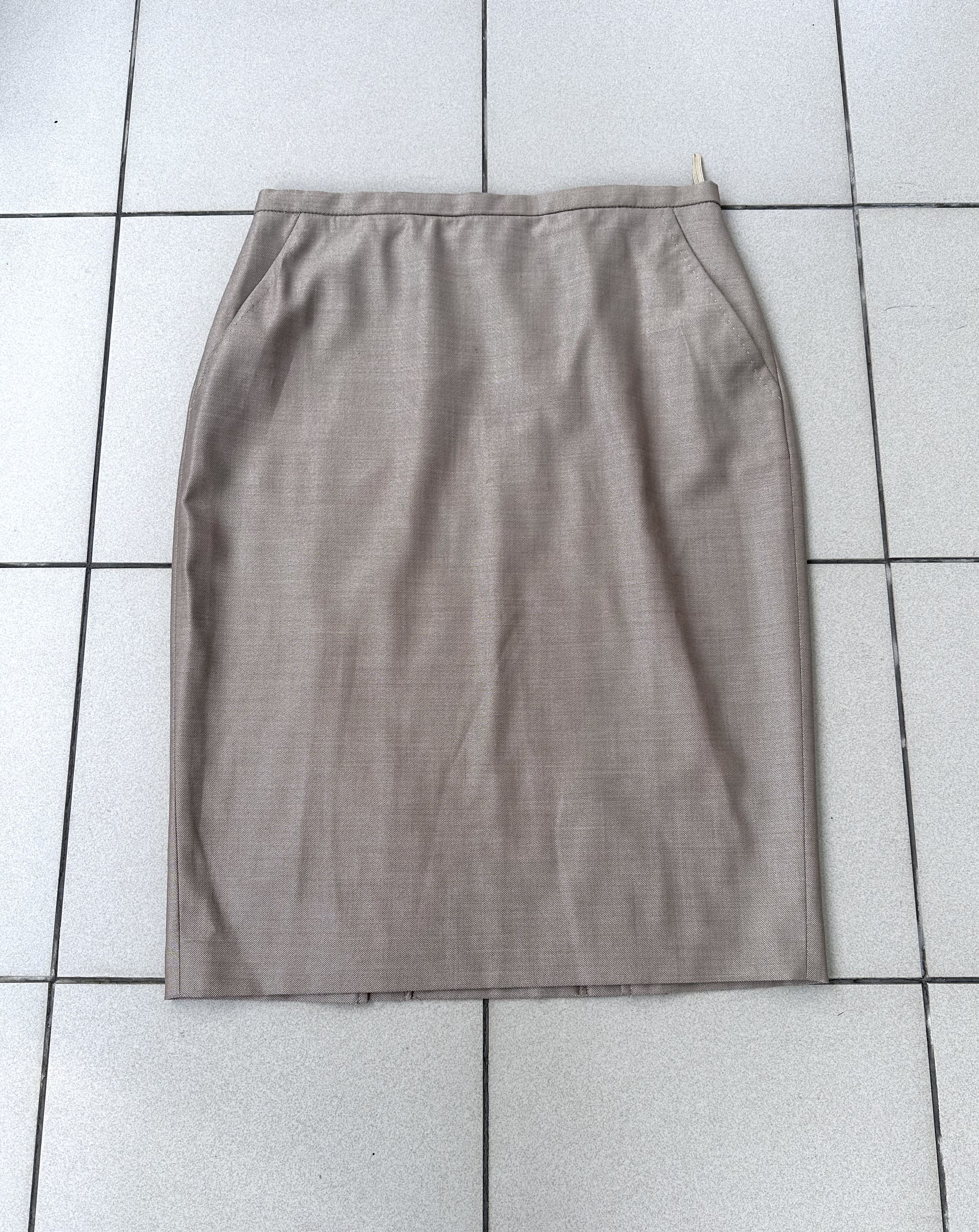 Max Mara Max Mara wool midi skirt italy s. 40 Size 27" / US 4 / IT 40 - 2 Thumbnail