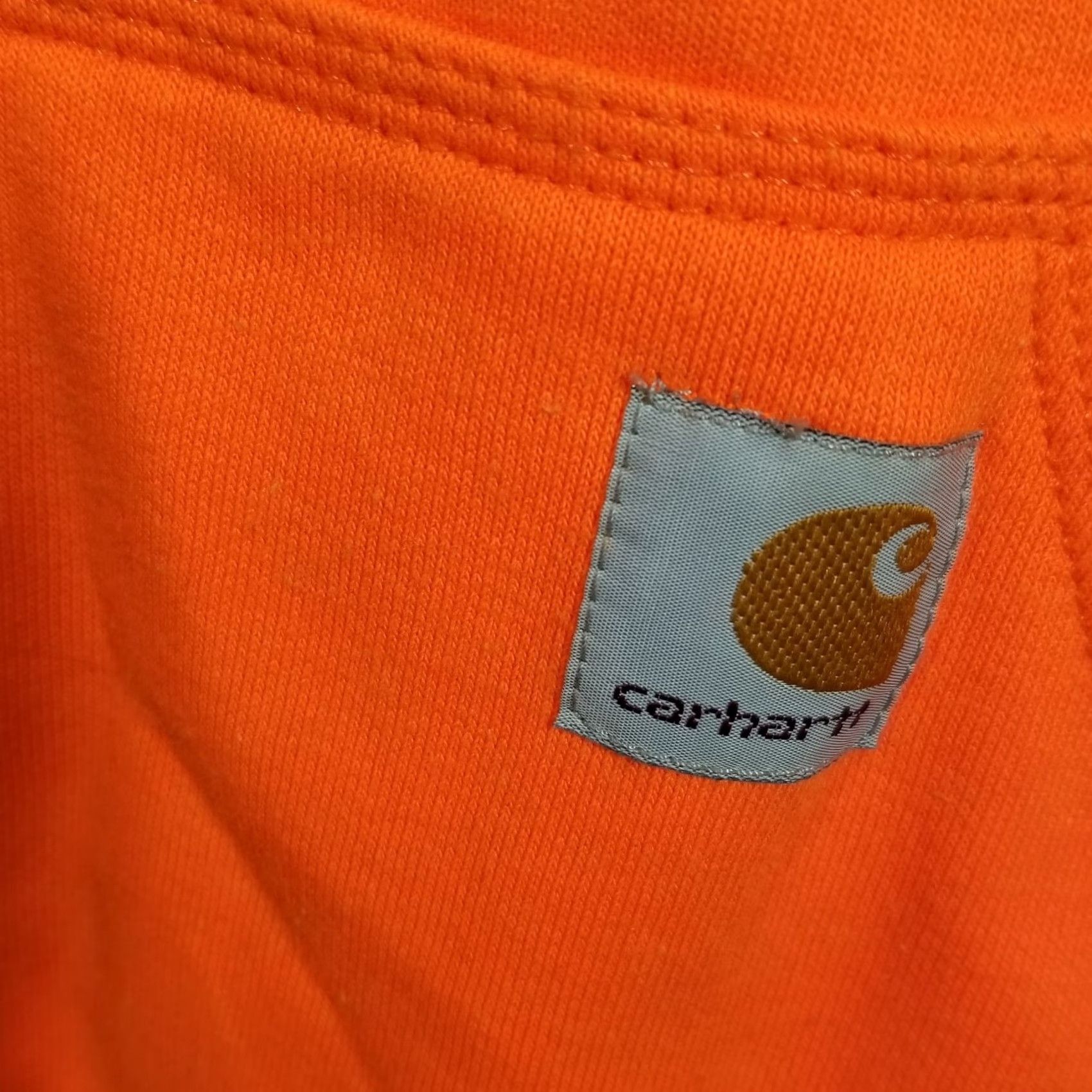 Carhartt Carhartt Hoodie Mens XL Orange Pullover Hooded Sweatshirt K121 BOG Workwear Size US XL / EU 56 / 4 - 7 Thumbnail