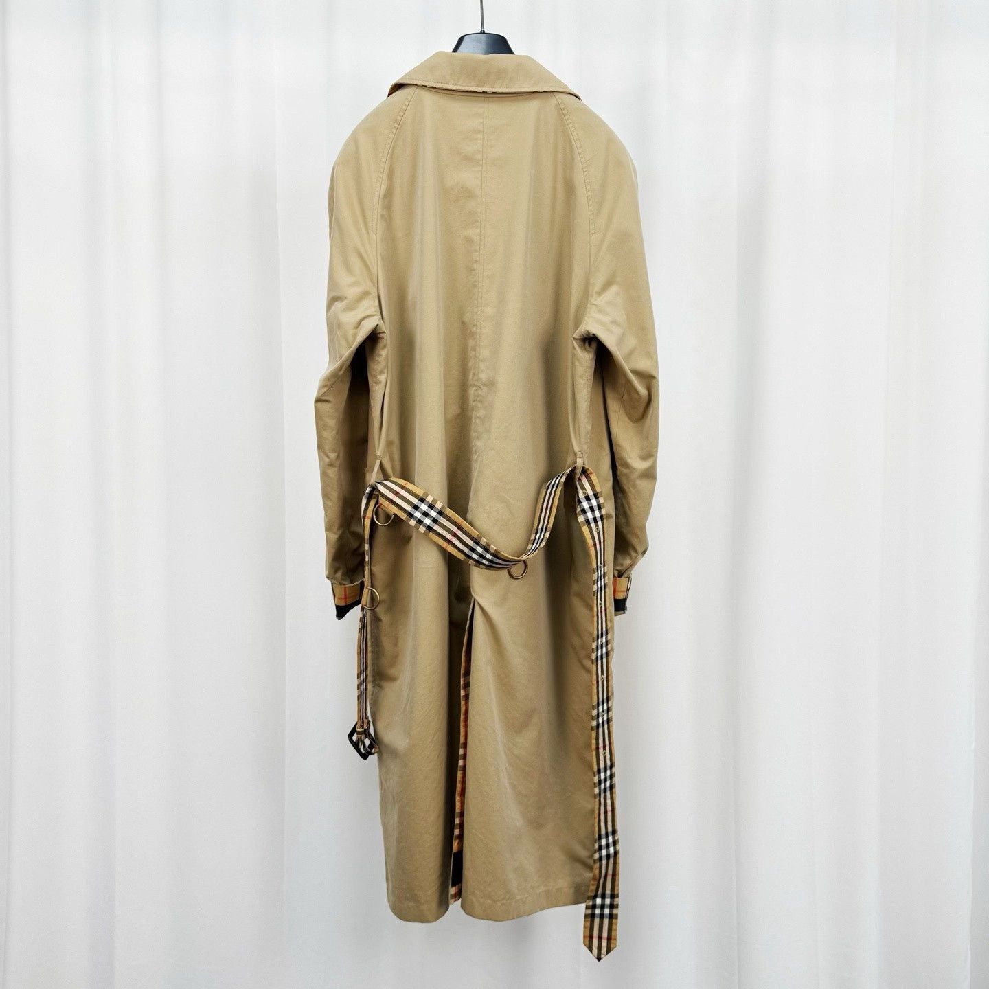 Burberry Burberry Double-Faced Check Trench Coat Size US L / EU 52-54 / 3 - 2 Thumbnail