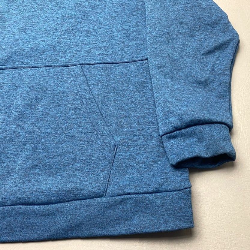 Nike Nike Pullover Hoodie Mens 2XL Heather Blue Dri-Fit Therma CU6214 Pockets 8176 Size US XXL / EU 58 / 5 - 4 Thumbnail