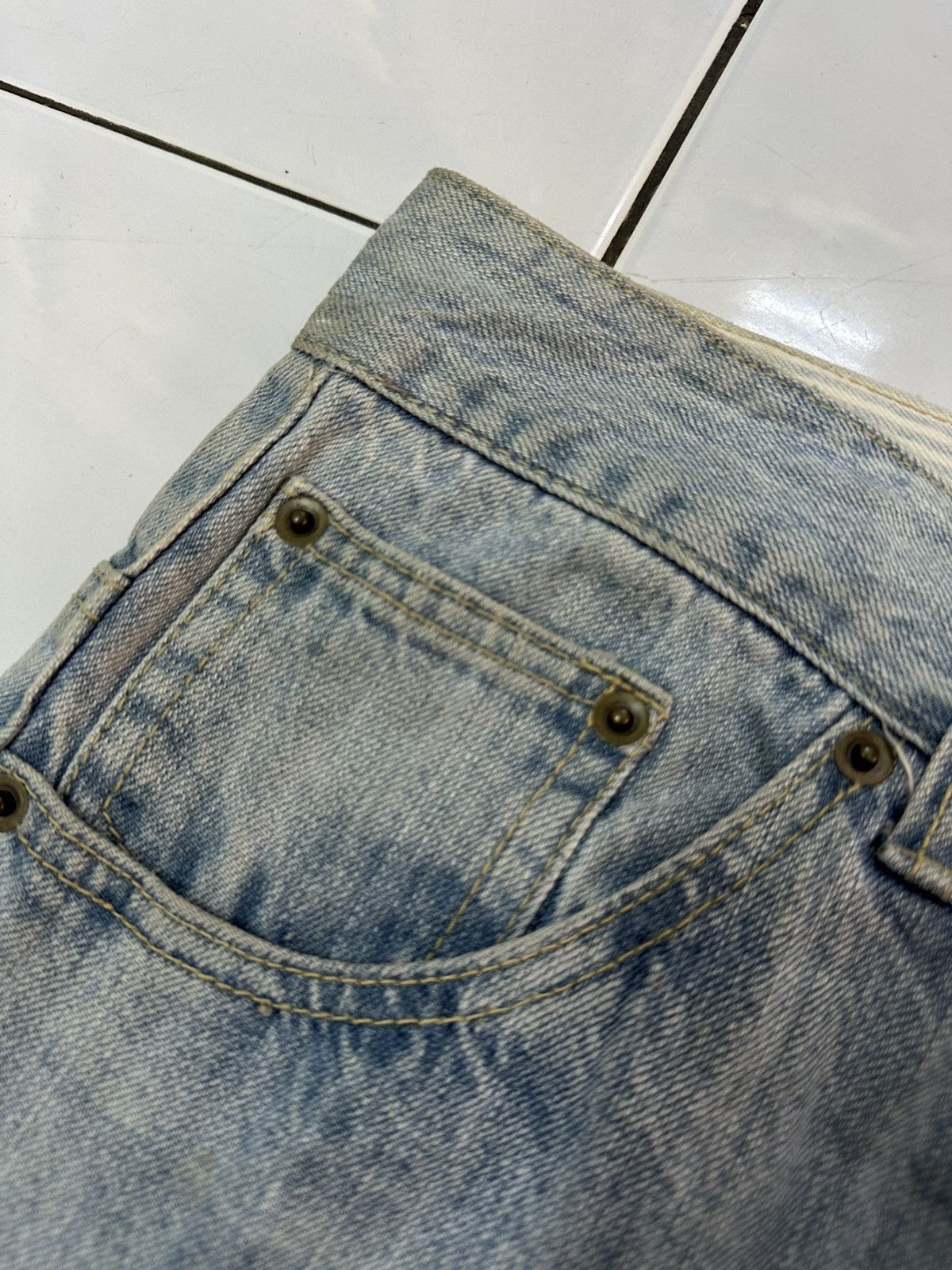 Japanese Brand Vintage CLONE DEVGRU Streetwear Denim Jeans Size US 31 - 12 Thumbnail