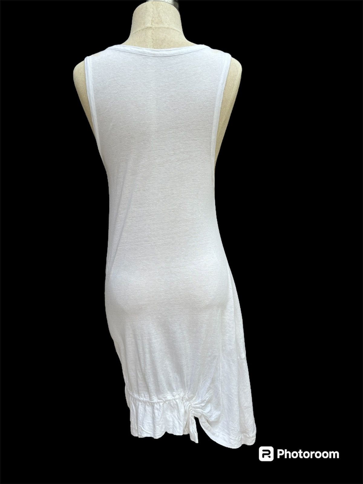 Yohji Yamamoto White tank top Size M / US 6-8 / IT 42-44 - 4 Thumbnail