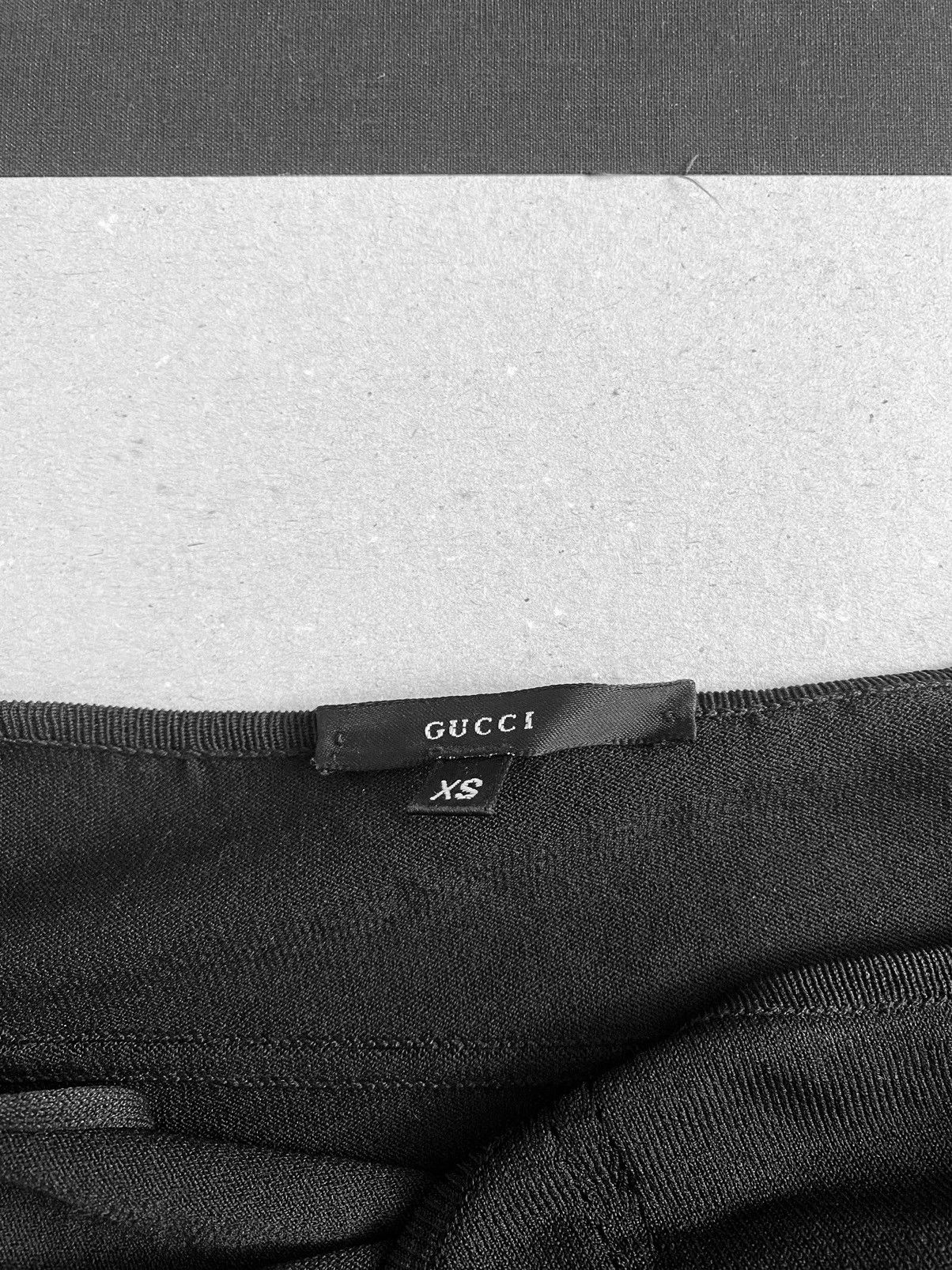 Gucci Iconic Tom Ford for Gucci S/S 1999 Bodycon Black Dress Size XS / US 0-2 / IT 36-38 - 12 Thumbnail