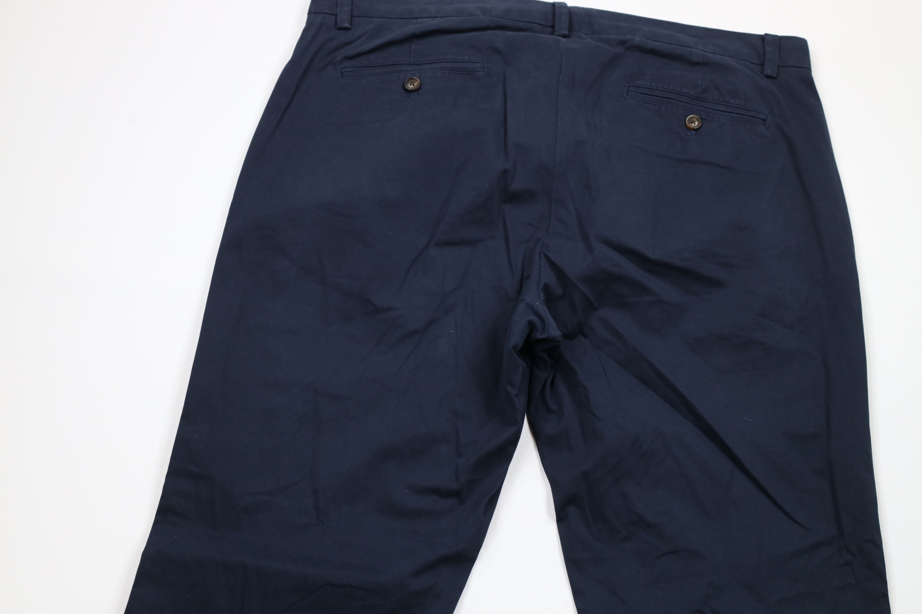 Vineyard Vines × Vintage Vineyard Vines Flat Front Breaker Chino Pants Navy Blue Size US 38 / EU 54 - 13 Thumbnail