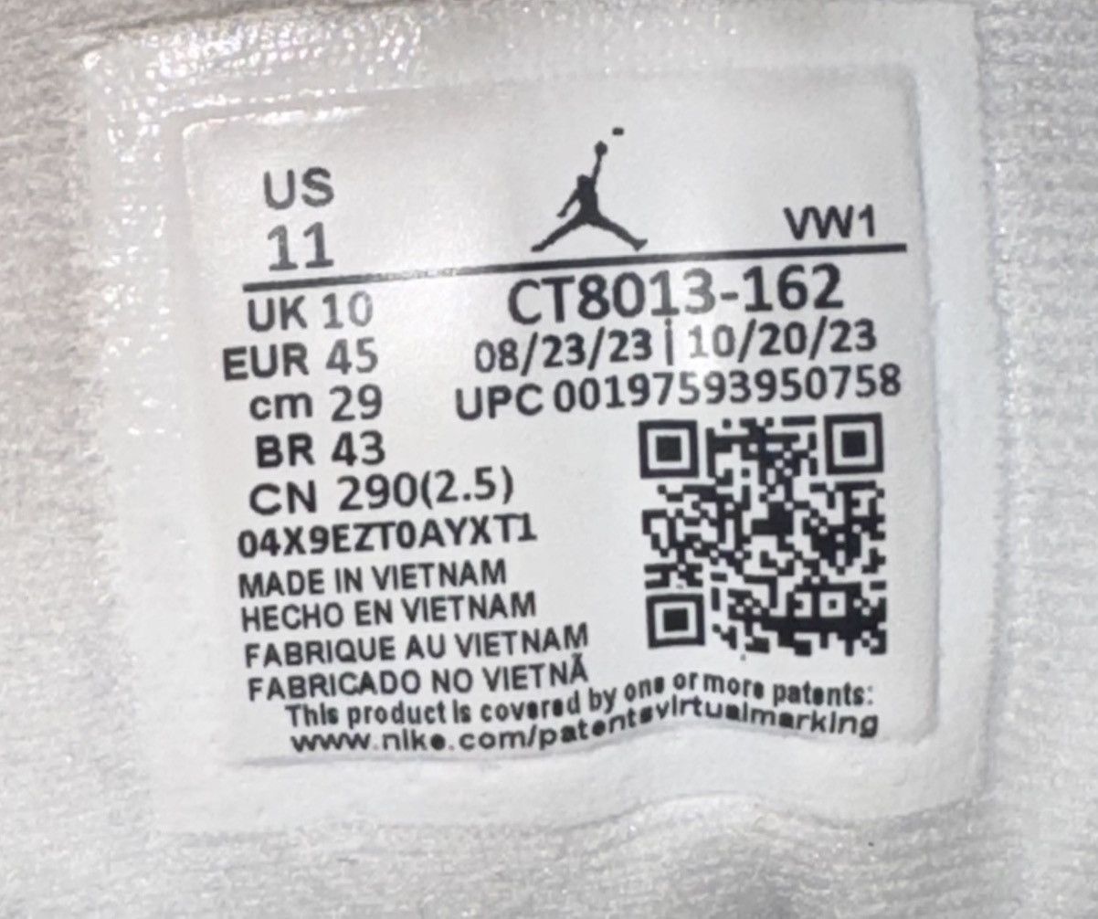 Jordan Brand Nike air jordan Retro 12 Taxi Flip mens size 11 sneakers Size US 11 / EU 44 - 7 Thumbnail