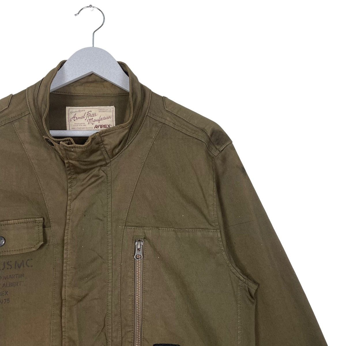 Avirex 💥AVIREX TYPE A2 MODERN BOMBER JACKET Size US M / EU 48-50 / 2 - 7 Thumbnail