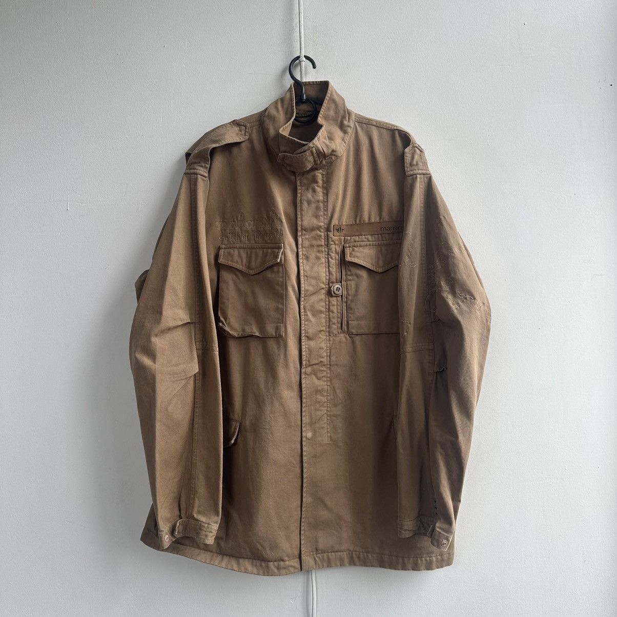 Maharishi Maharishi m 65 jacket embroidered logo Size US XL / EU 56 / 4 - 14 Thumbnail