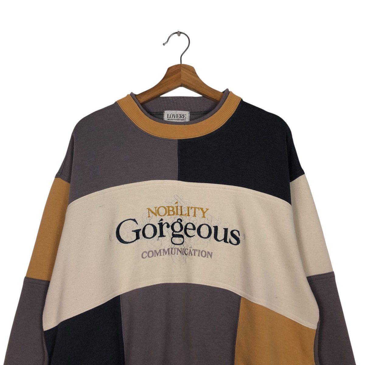 Japanese Brand 📌Vintage Sweatshirt Nobility Gorgeous Big Logo Issey Miyake Size US L / EU 52-54 / 3 - 4 Thumbnail