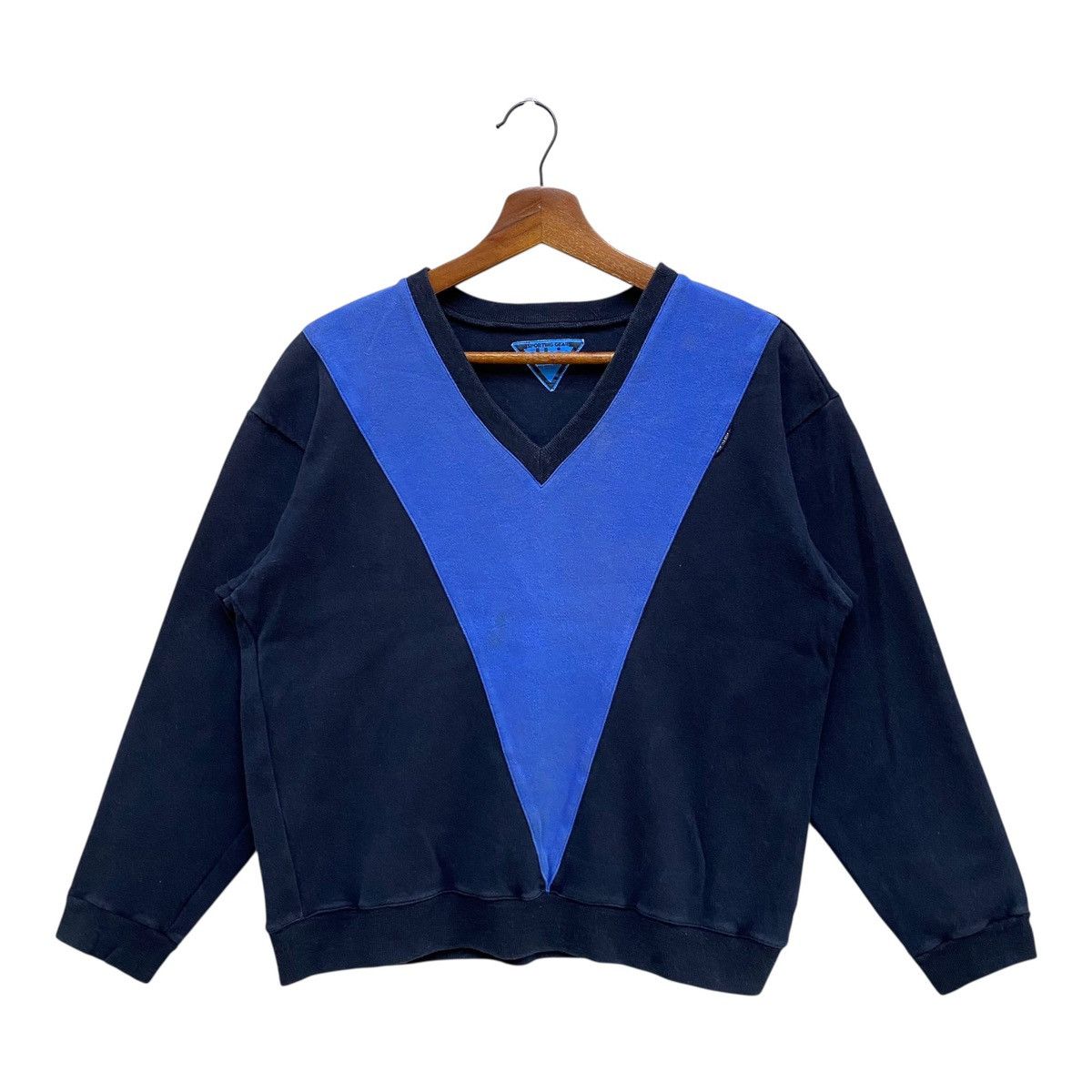 Hai Sporting Gear Vintage Issey Miyake Hai Sporting Gear Sweatshirt V-Shape Size M / US 6-8 / IT 42-44 - 1 Thumbnail