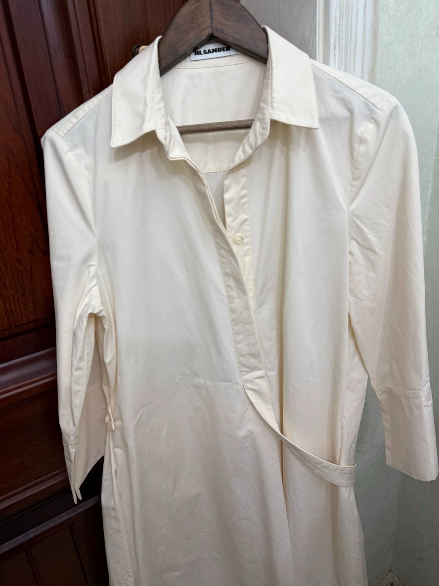 Jil Sander Jil Sander shirt dress minimal knee-length 95% new Size S / US 4 / IT 40 - 2 Thumbnail