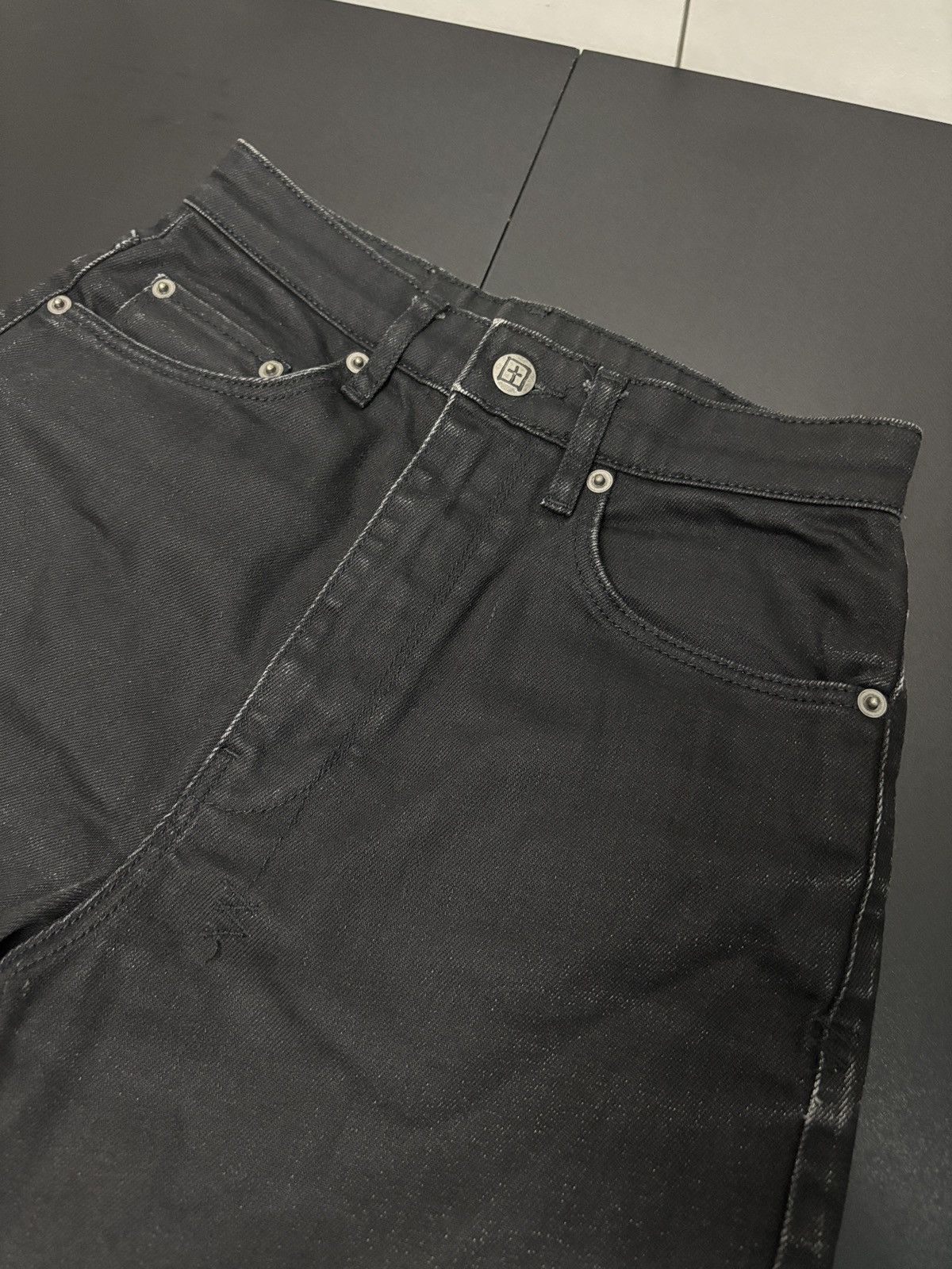 Ksubi Ksubi Playback Grease Denim Jeans Size 25" / US 0 / IT 36 - 4 Thumbnail