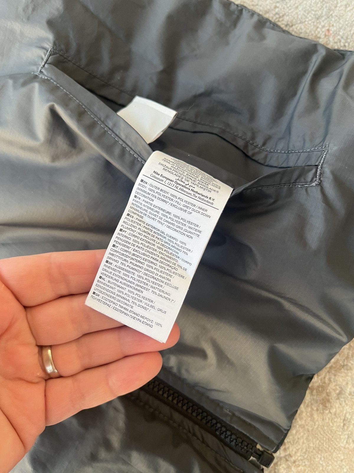 Nike Nike Vintage Down Vest Size S / US 4 / IT 40 - 5 Thumbnail