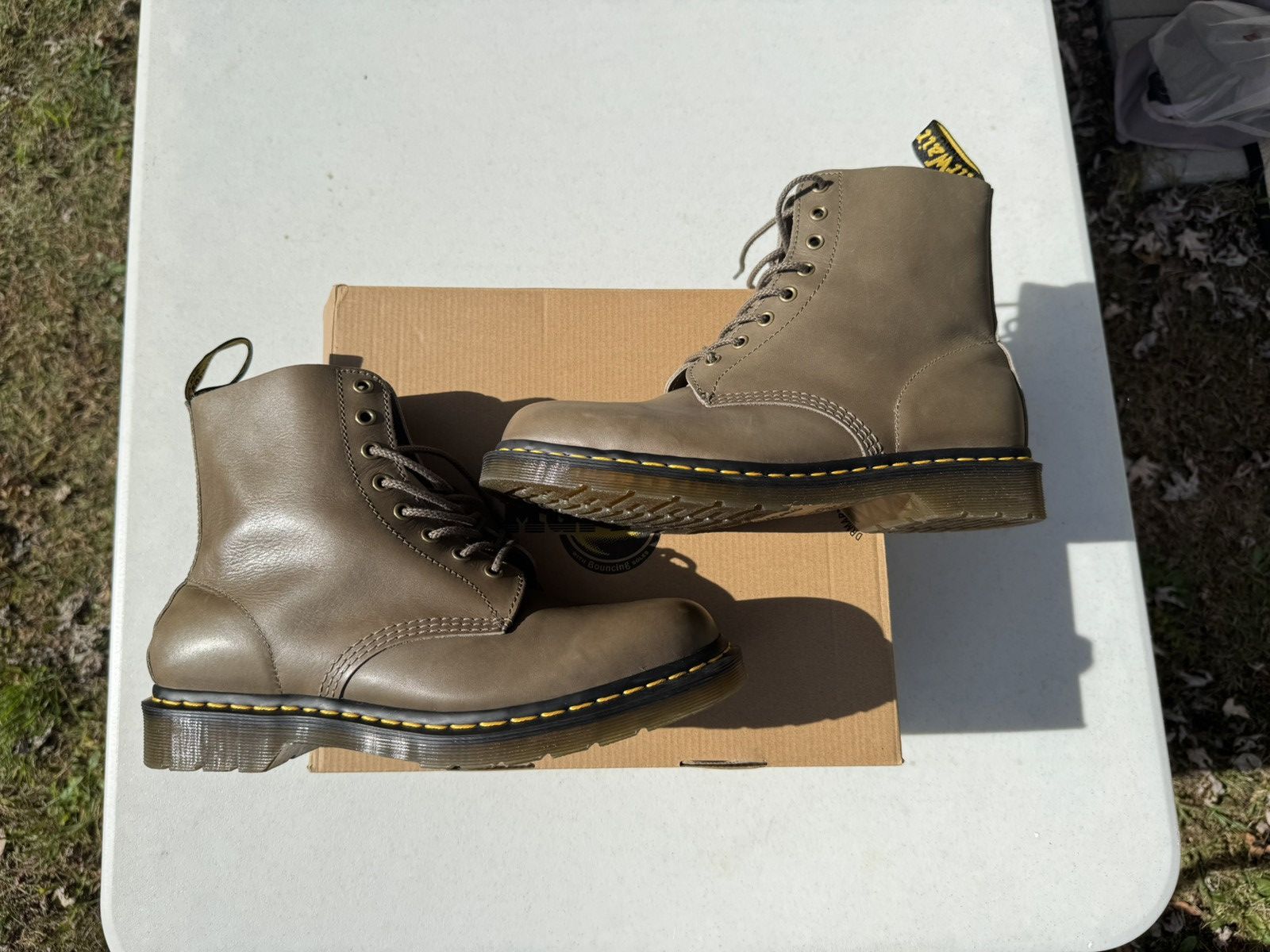 Dr. Martens Olive Doc Marten’s 1460 Pascal Boot Size US 10 / EU 43 - 1 Thumbnail