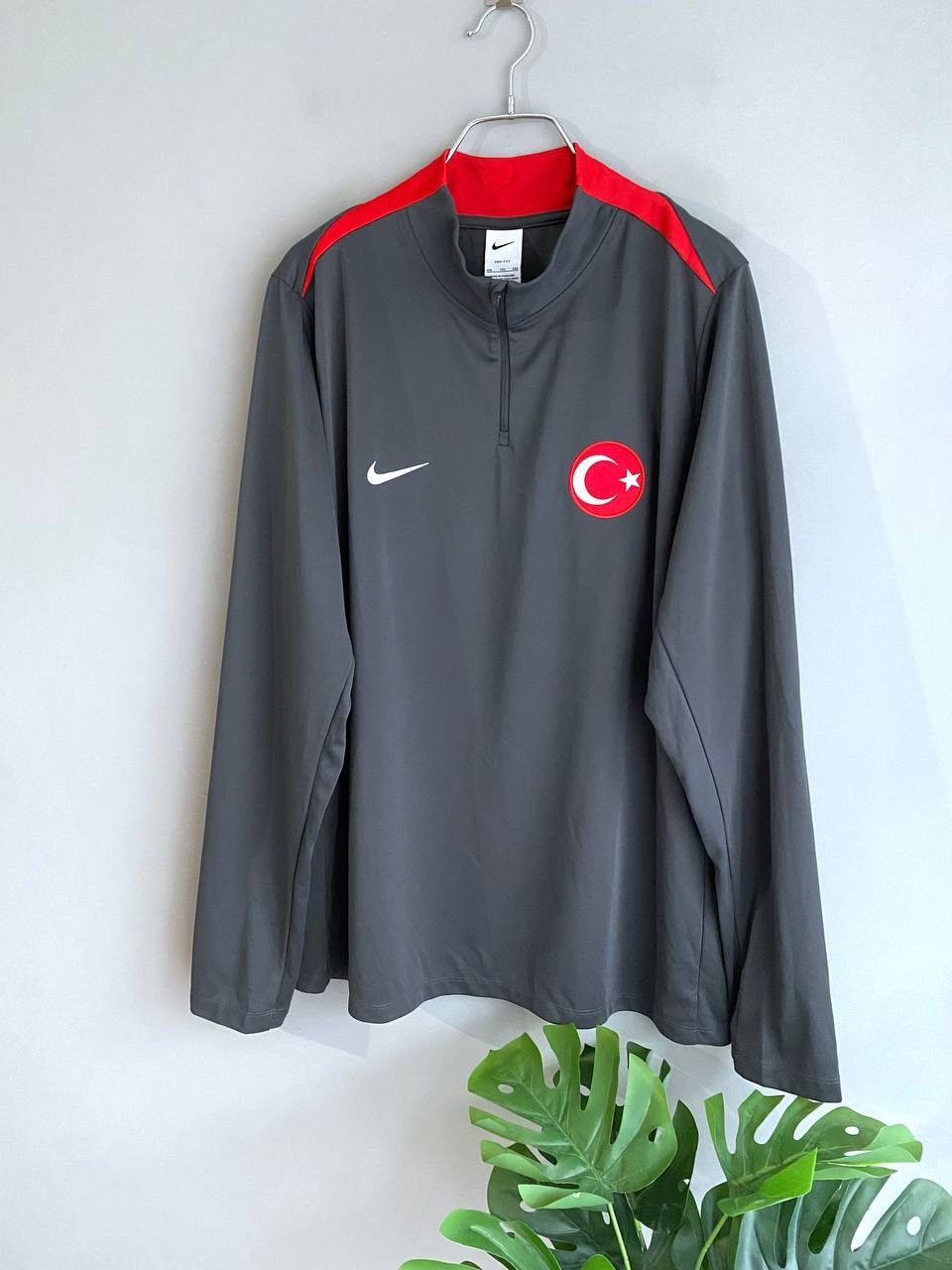 Nike Nike Turkey National Team Soccer Training Long Sleeve, XXL, Size US XXL / EU 58 / 5 - 2 Thumbnail
